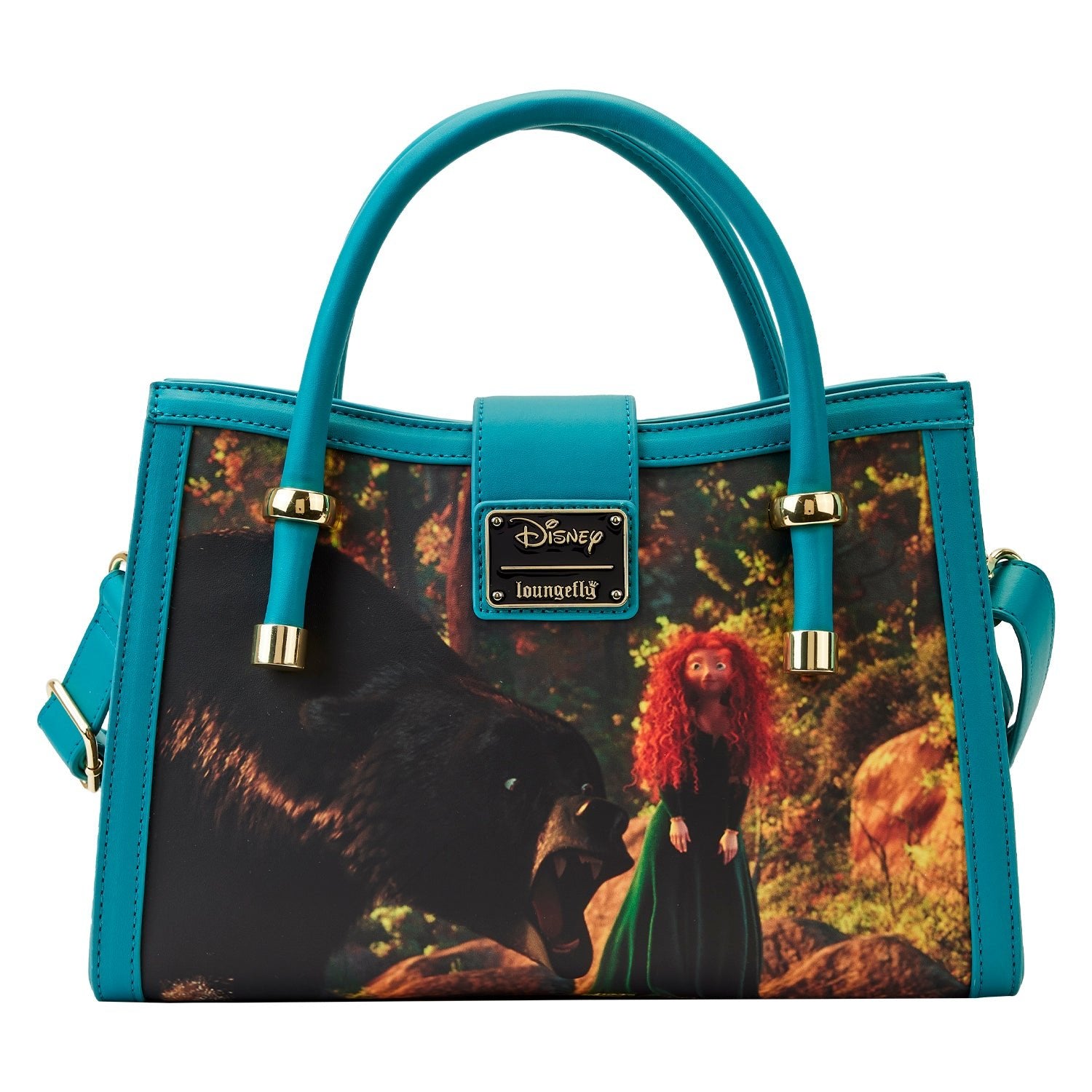 Loungefly x Disney Pixar Brave Merida Scene Crossbody Bag - GeekCore