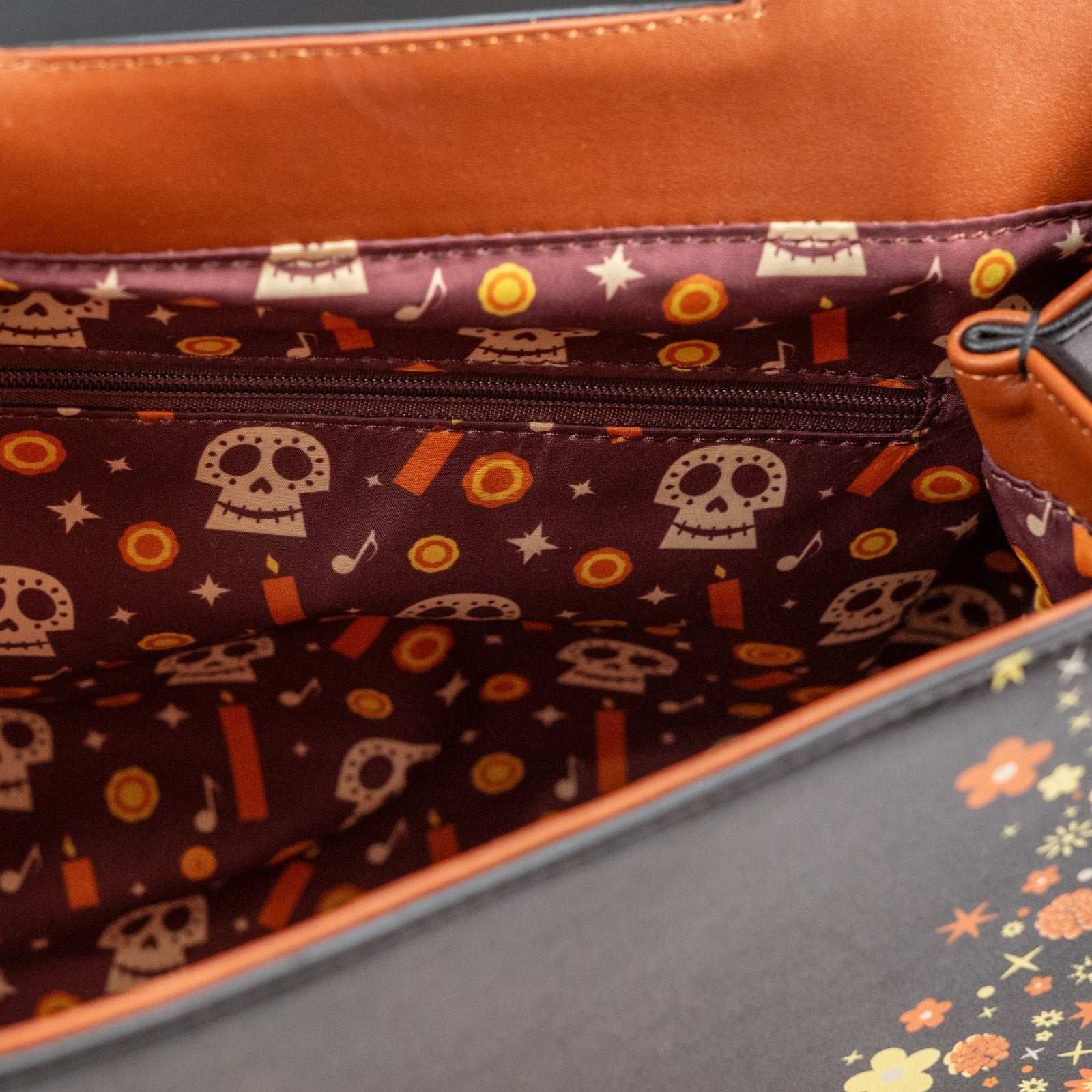 Loungefly x Disney Pixar Coco Remember Me Floral Handbag - GeekCore