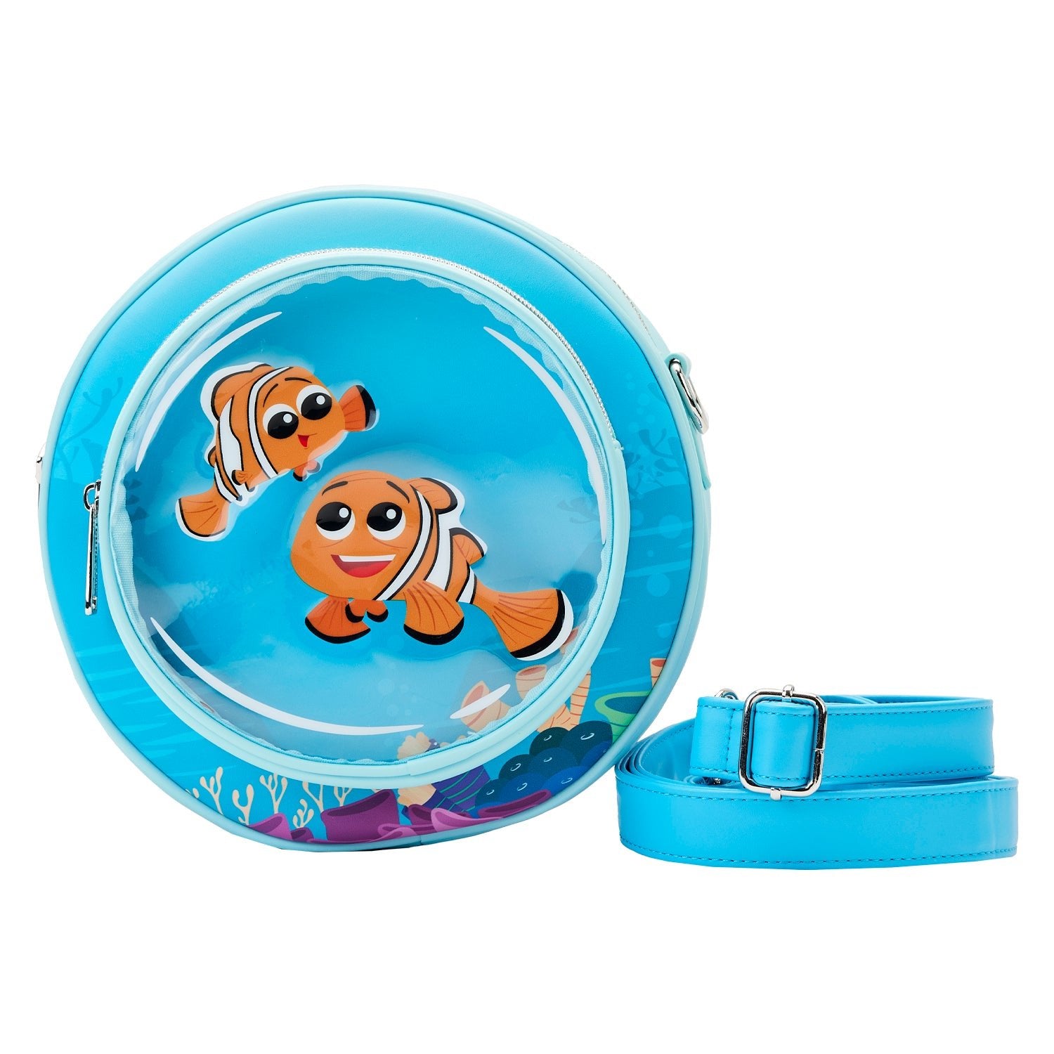 Loungefly x Disney Pixar Finding Nemo 20th Anniversary Bubble Pocket Crossbody Bag - GeekCore