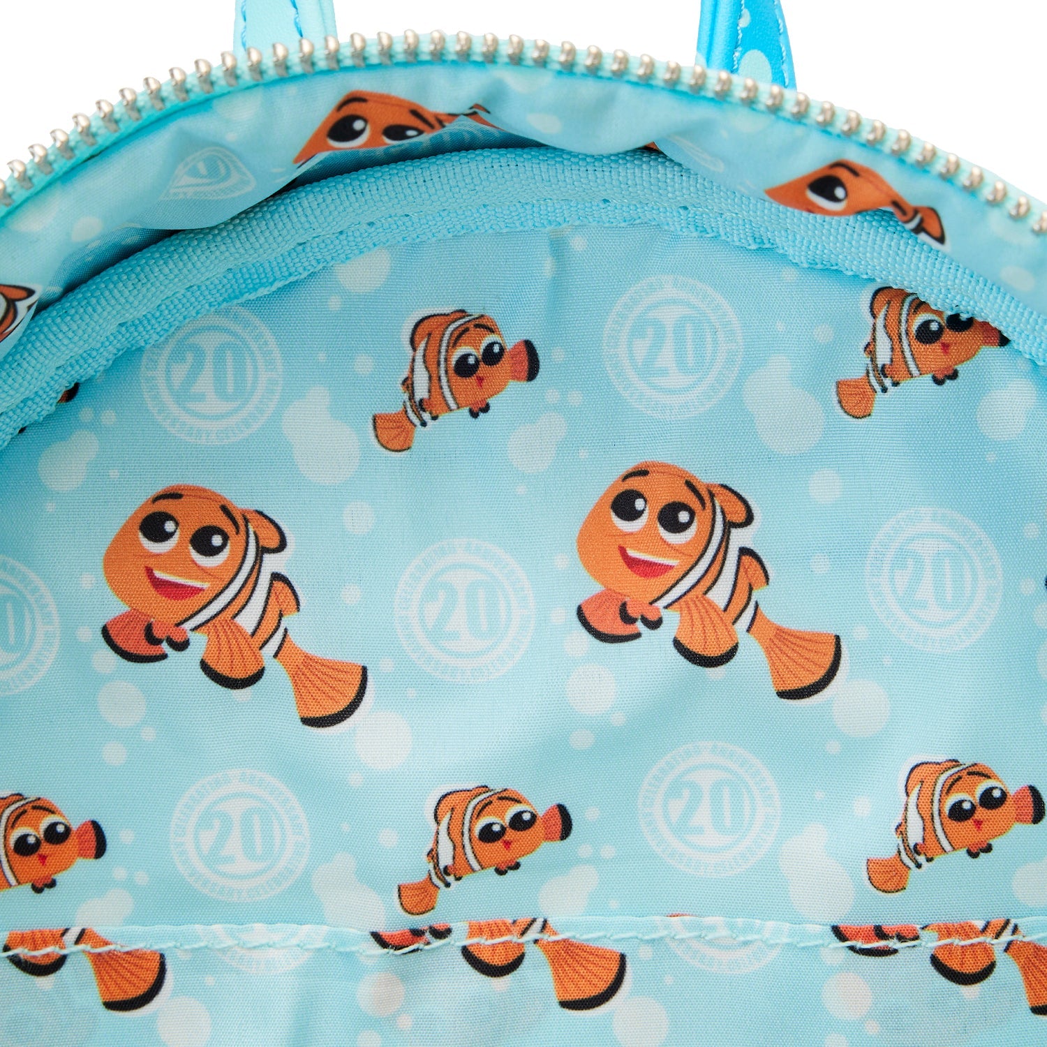 Loungefly x Disney Pixar Finding Nemo 20th Anniversary Bubble Pockets Mini Backpack - GeekCore