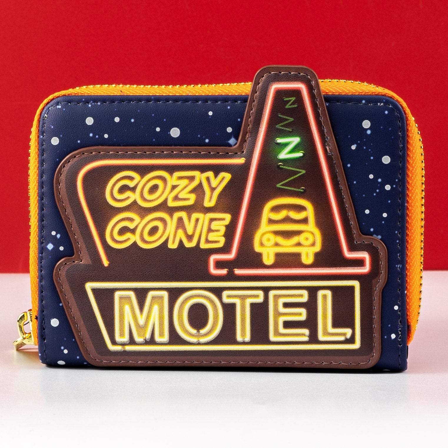 Loungefly x Disney Pixar Moments Cars Cozy Cone Zip Around Wallet - GeekCore