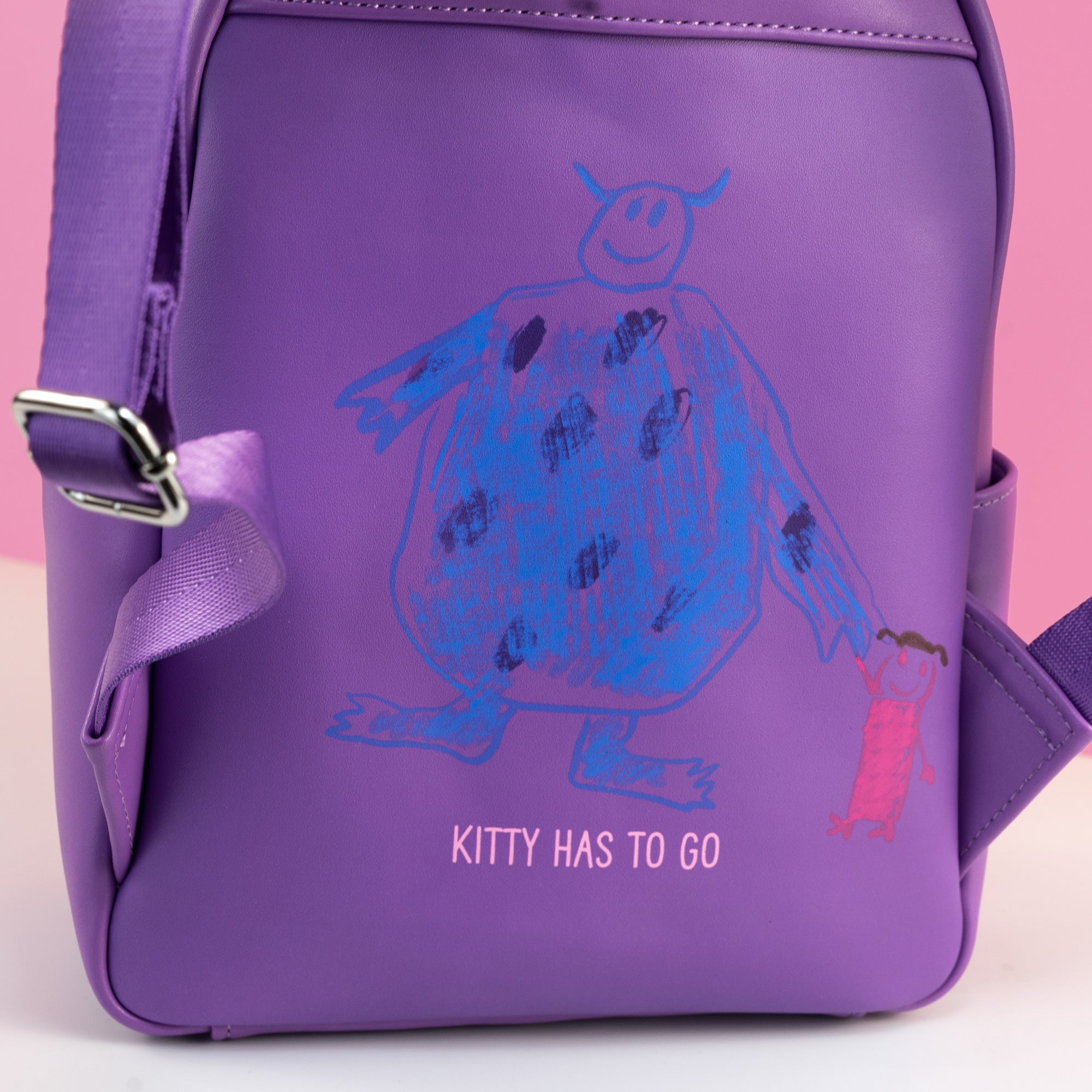 Loungefly x Disney Pixar Monsters Inc Boo and Sully Bed Scene Mini Backpack - GeekCore