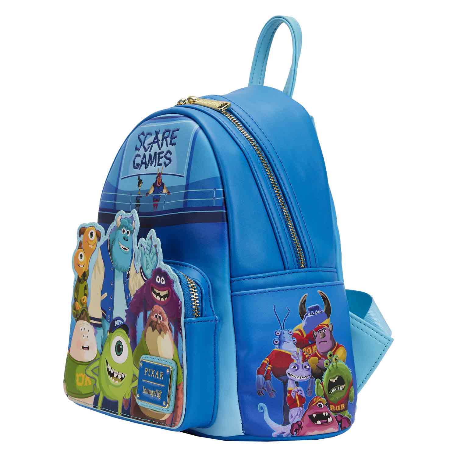 Loungefly x Disney Pixar Monsters University Scare Games Mini Backpack - GeekCore