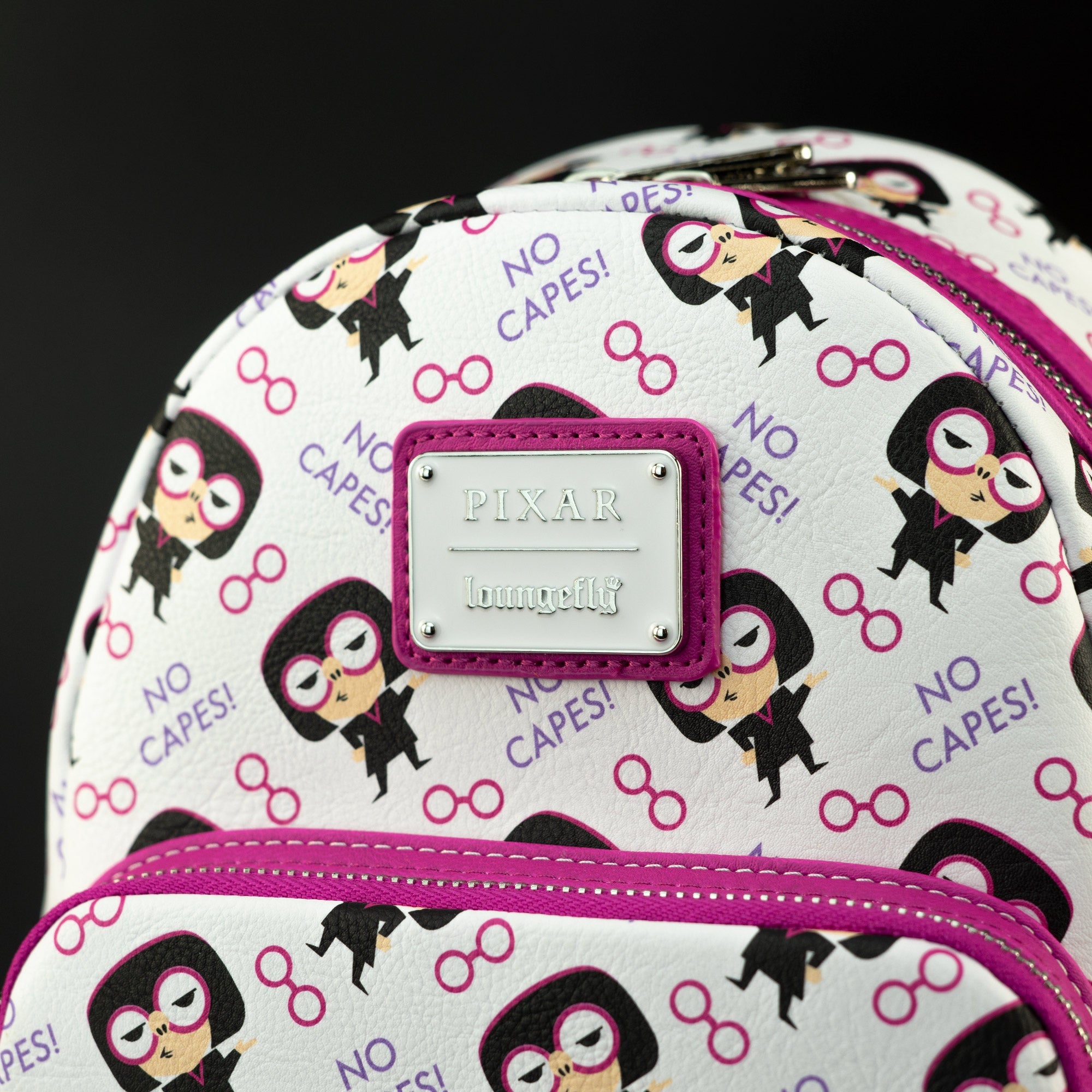 Loungefly x Disney Pixar The Incredibles Edna No Capes Print Mini Backpack - GeekCore