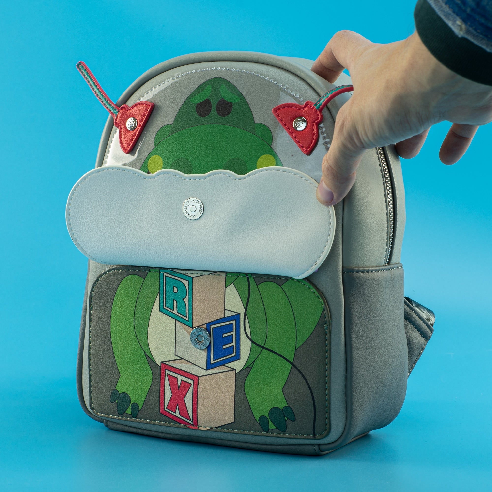 Loungefly x Disney Pixar Toy Story Gamer Rex Mini Backpack - GeekCore