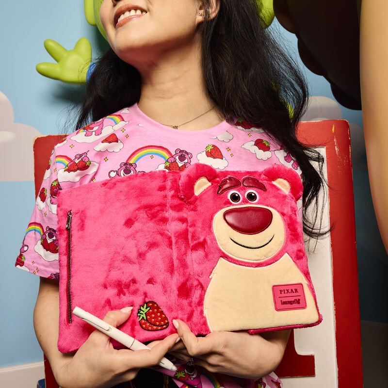 Loungefly x Disney Pixar Toy Story Lotso Plush Journal - GeekCore