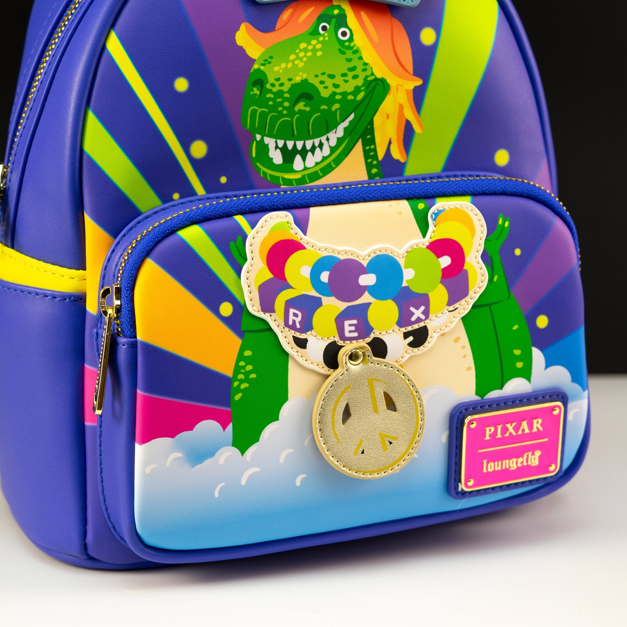 Loungefly x Disney Pixar Toy Story Partysaurus Rex Mini Backpack - GeekCore