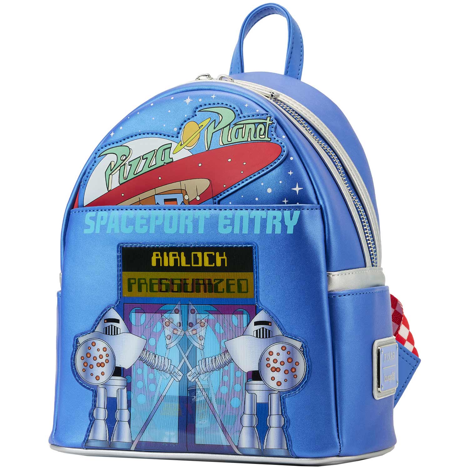 Loungefly x Disney Pixar Toy Story Pizza Planet Space Entry Mini Backpack - GeekCore