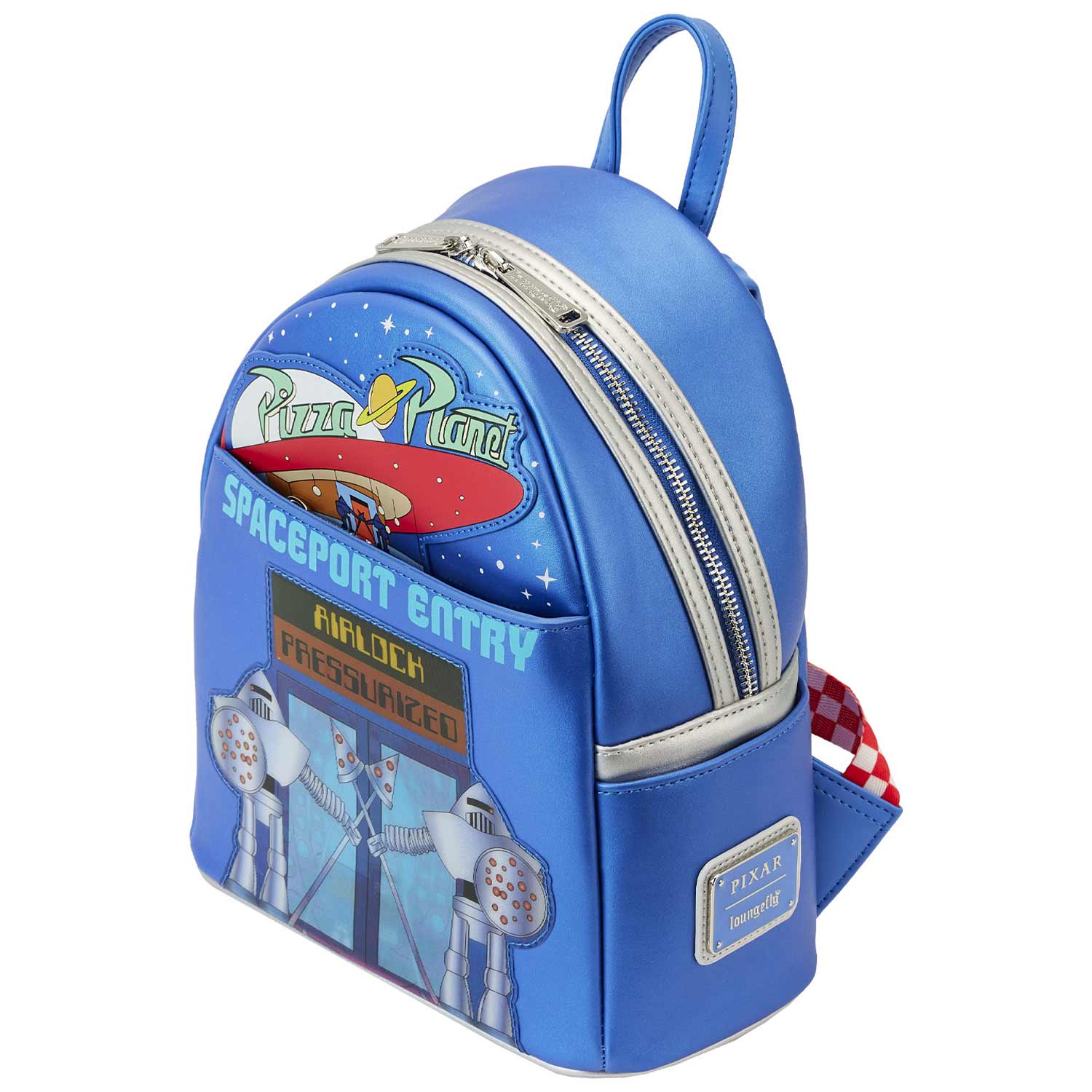 Loungefly x Disney Pixar Toy Story Pizza Planet Space Entry Mini Backpack - GeekCore