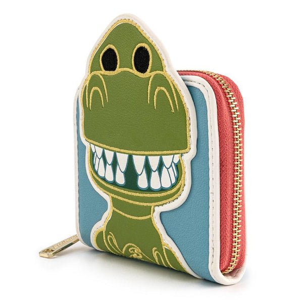 Loungefly x Disney Pixar Toy Story Rex Zip Purse - GeekCore