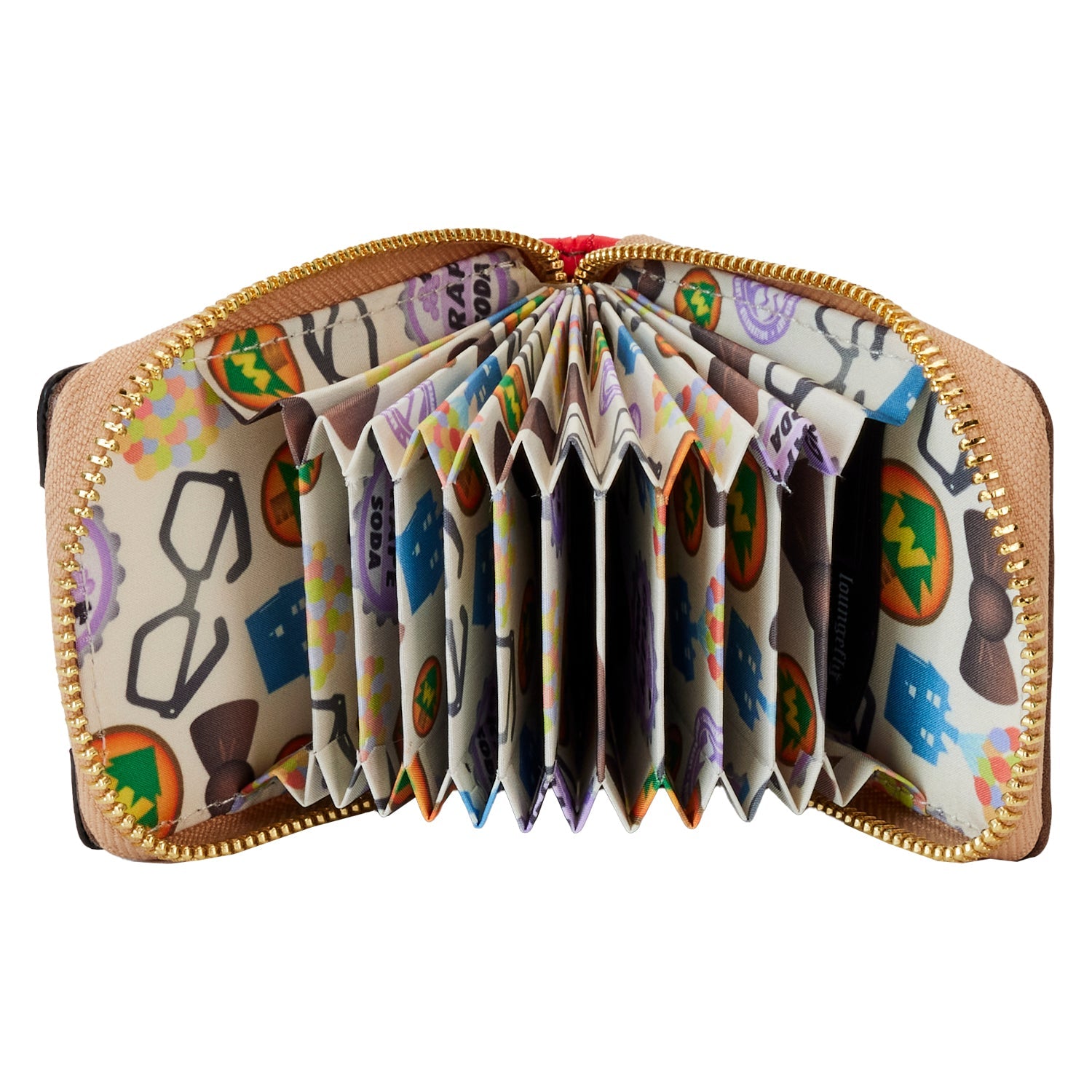 Loungefly x Disney Pixar Up 15th Anniversary Adventure Book Accordion Wallet - GeekCore