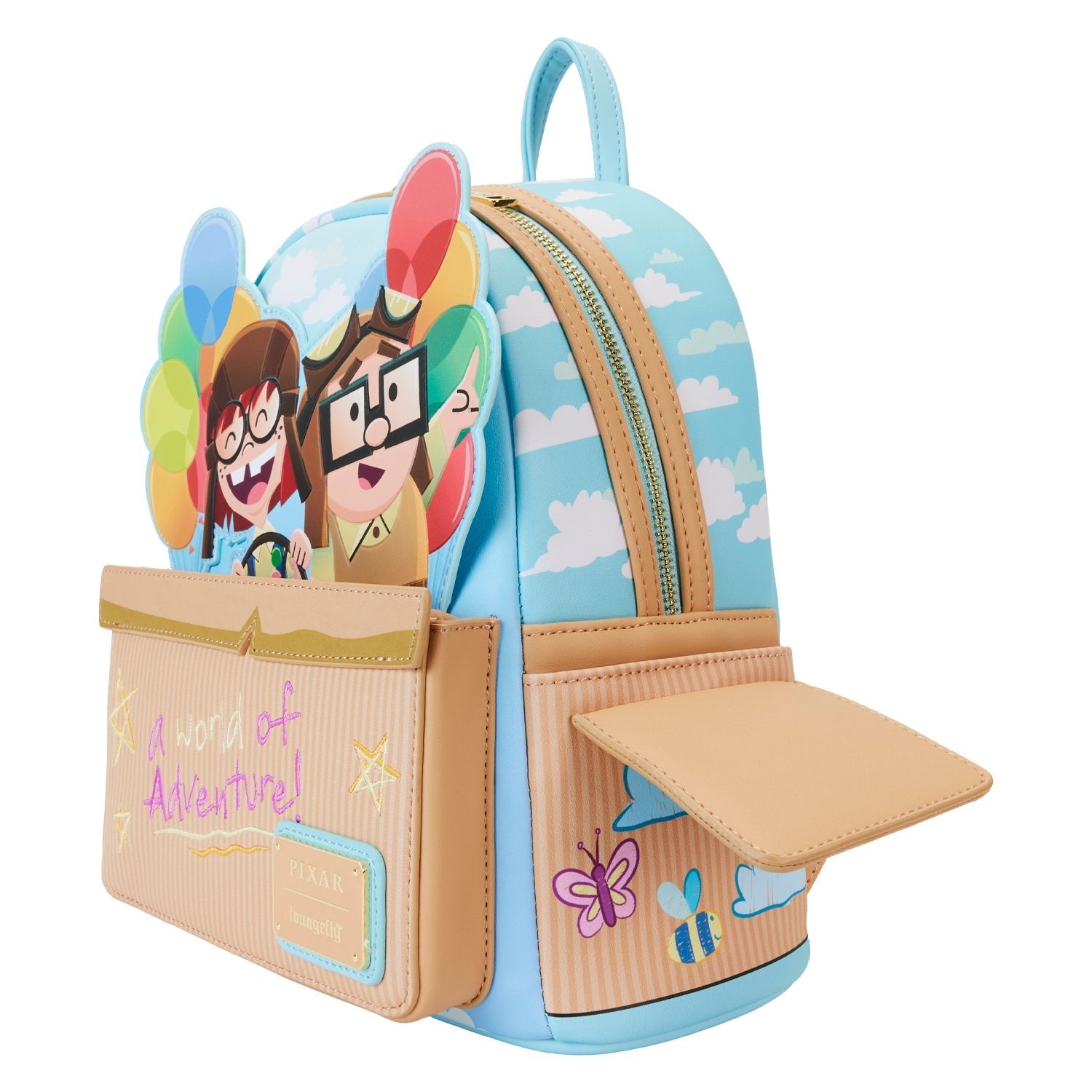 Loungefly x Disney Pixar Up 15th Anniversary Spirit of Adventure Mini Backpack - GeekCore