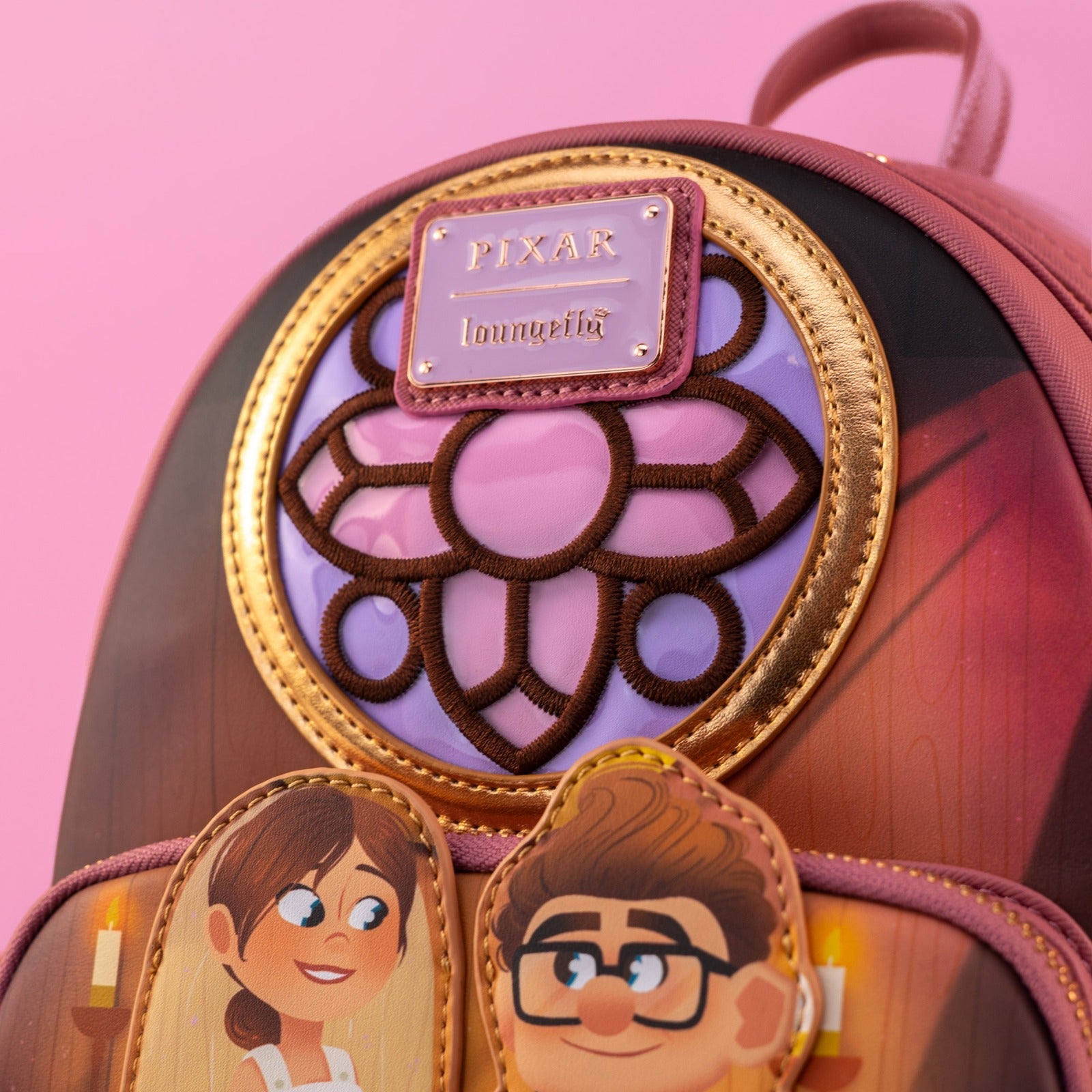 Loungefly x Disney Pixar Up Carl and Ellie Wedding Scene Mini Backpack - GeekCore