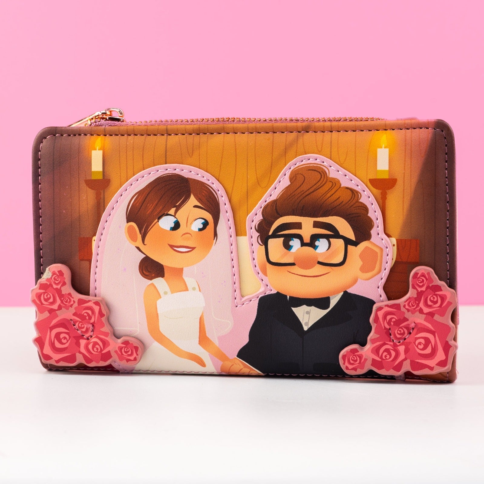 Loungefly x Disney Pixar Up Carl and Ellie Wedding Scene Wallet GeekCore