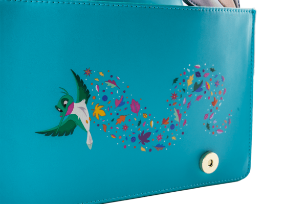 Loungefly x Disney Pocahontas Just Around the River Bend Crossbody Bag - GeekCore