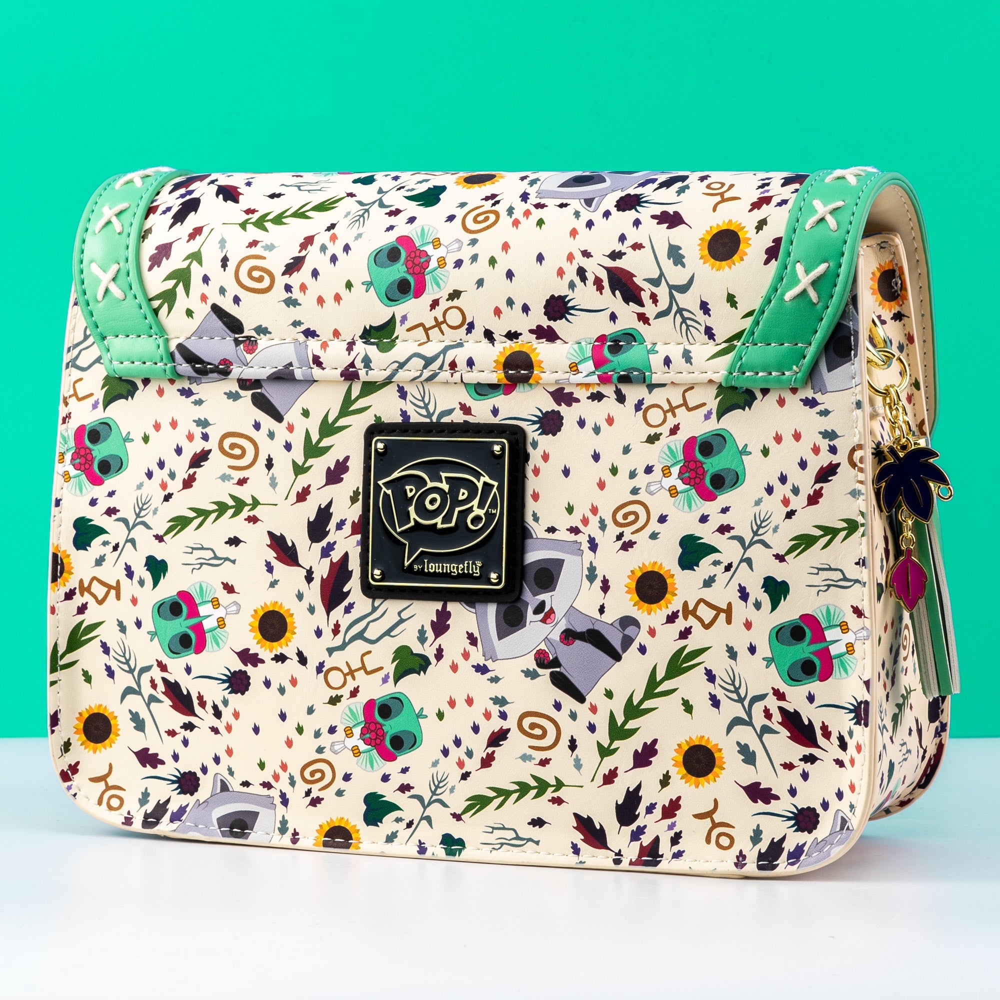 Loungefly x Disney Pocahontas Meeko and Flit Earth Day Handbag - GeekCore