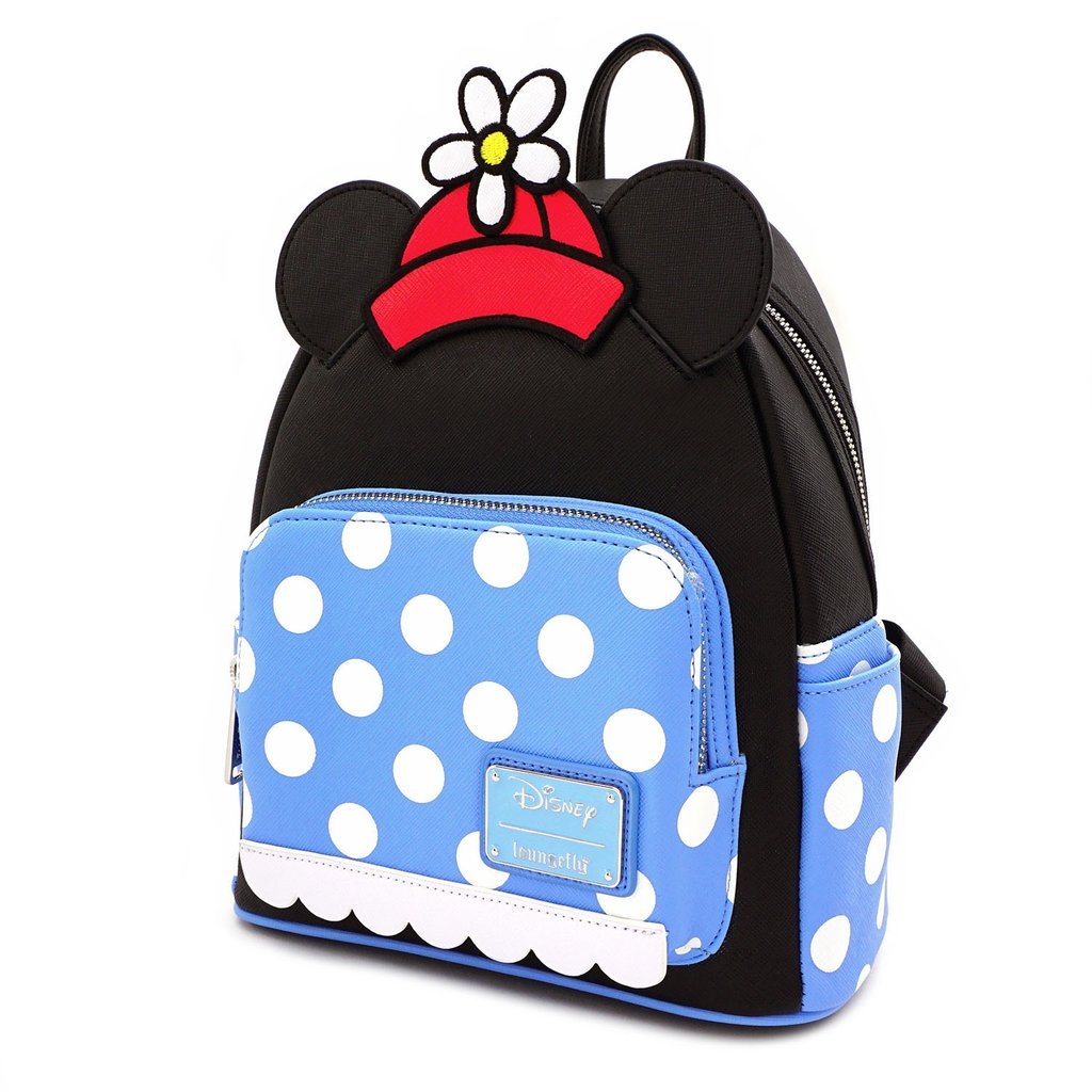 Loungefly x Disney Positively Minnie Polka Dot Mini Backpack - GeekCore