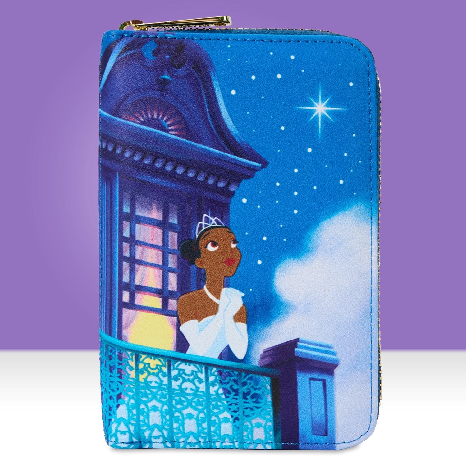 Loungefly x Disney Princess And The Frog 15th Anniversary Zip Around Wallet - GeekCore