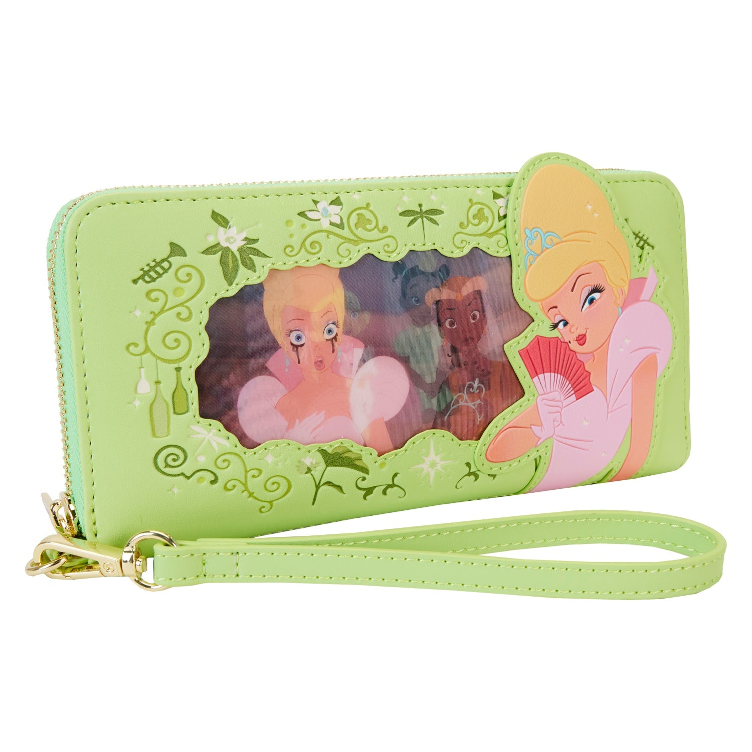 Loungefly x Disney Princess and The Frog Tiana Lenticular Wallet - GeekCore