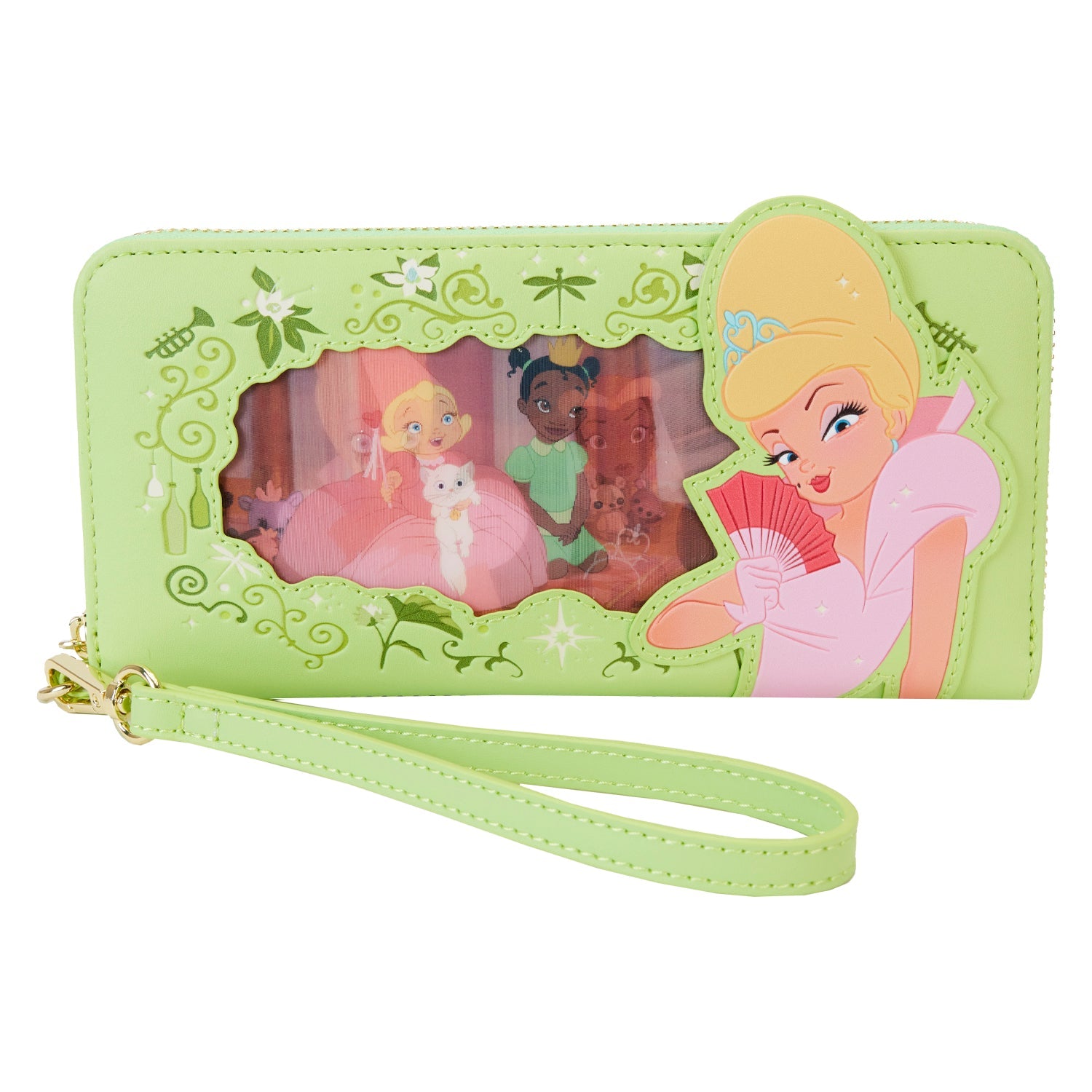 Loungefly x Disney Princess and The Frog Tiana Lenticular Wallet - GeekCore