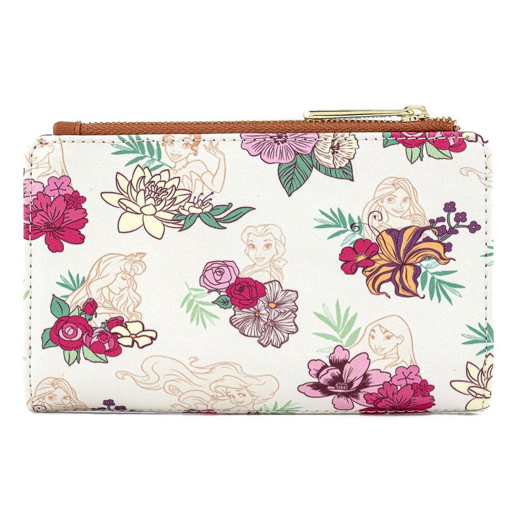 Loungefly x Disney Princess Floral AOP Purse - GeekCore