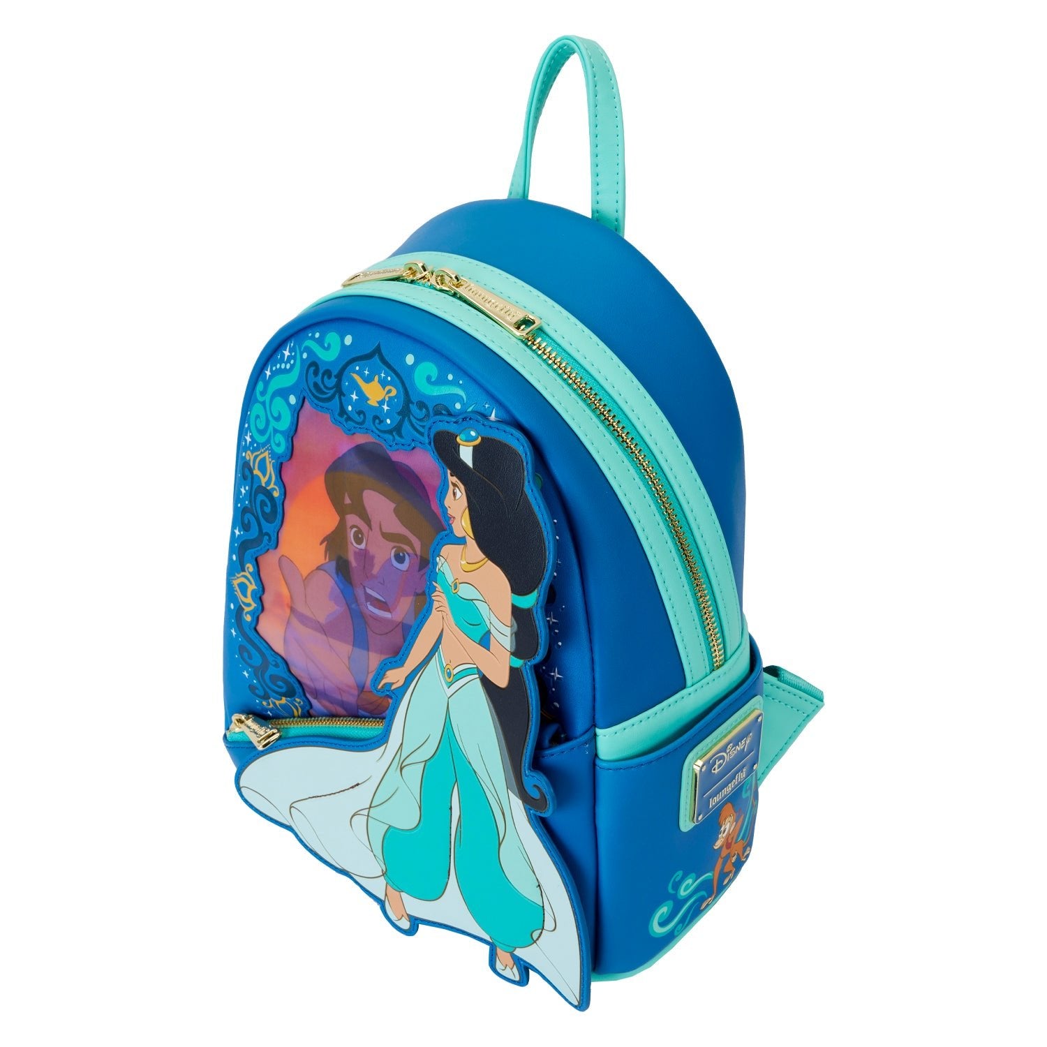 Loungefly x Disney Princess Jasmine Lenticular Mini Backpack - GeekCore