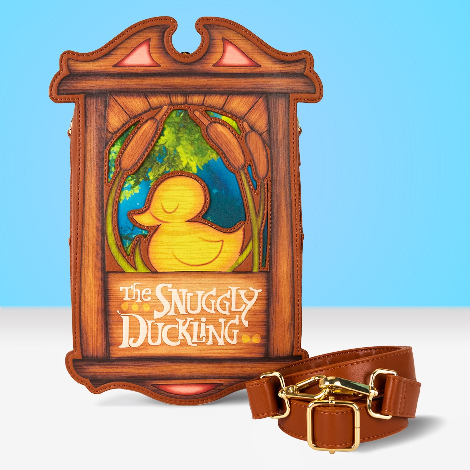 Loungefly x Disney Rapunzel Snuggly Duckling Crossbody Bag - GeekCore