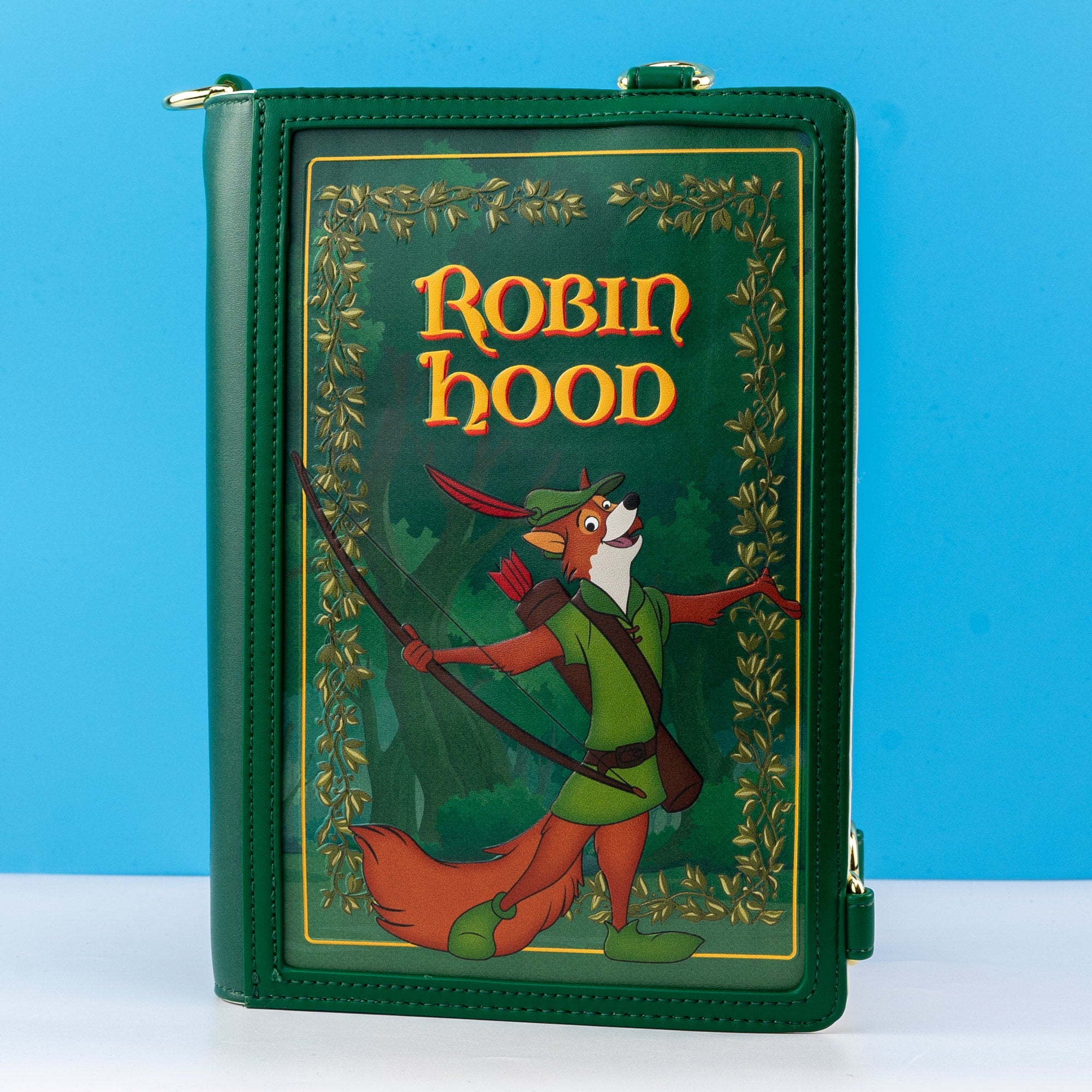 Loungefly x Disney Robin Hood Book Convertible Crossbody Bag - GeekCore