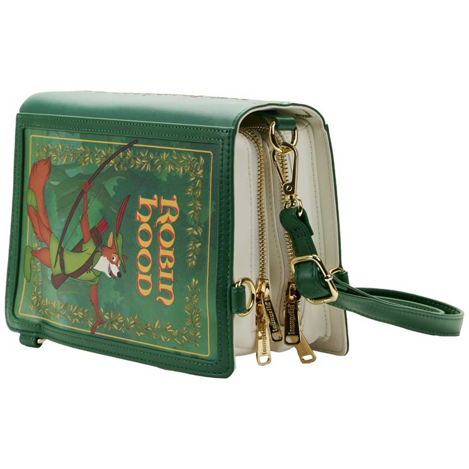 Loungefly x Disney Robin Hood Book Convertible Crossbody Bag - GeekCore