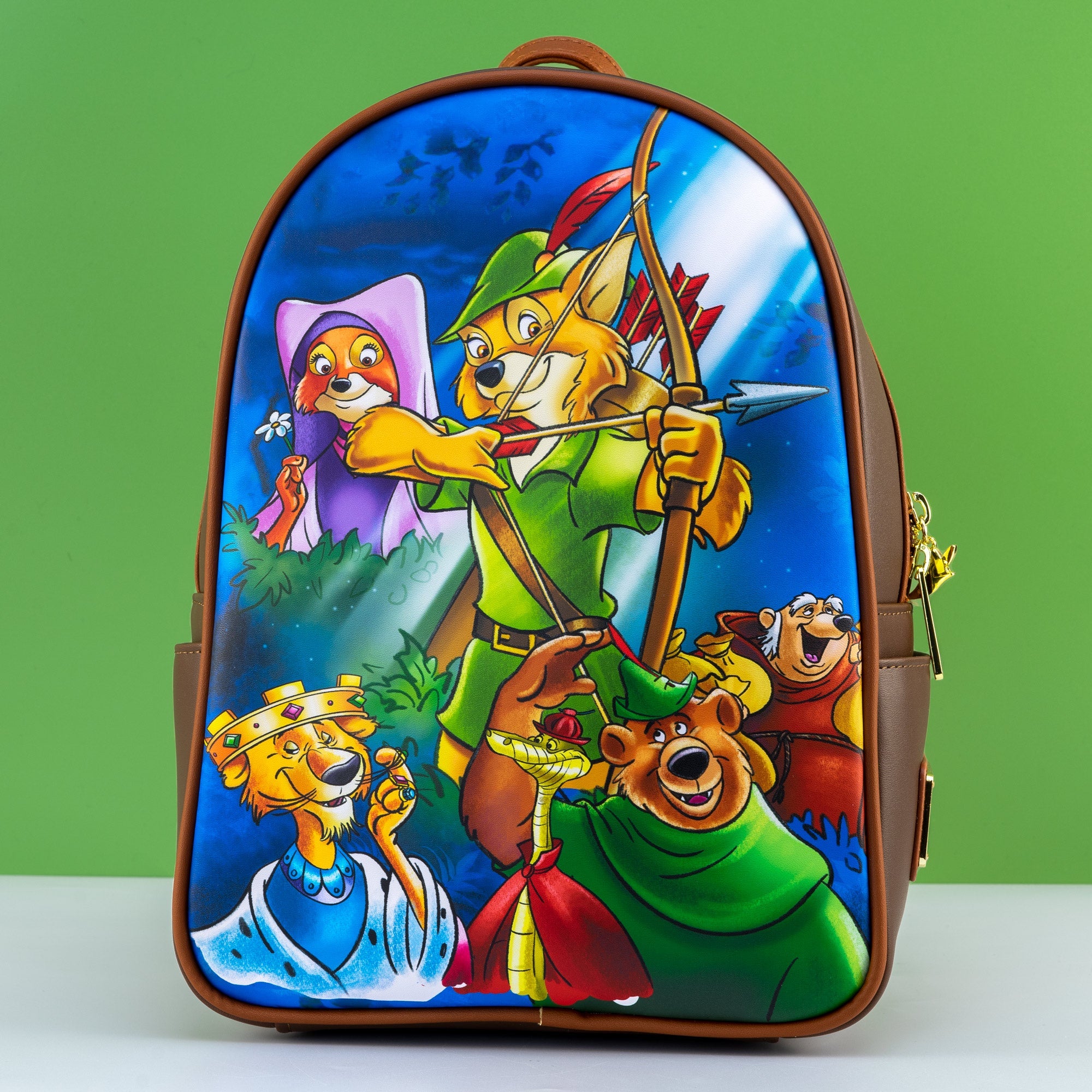 Loungefly x Disney Robin Hood Character Ensemble Mini Backpack - GeekCore