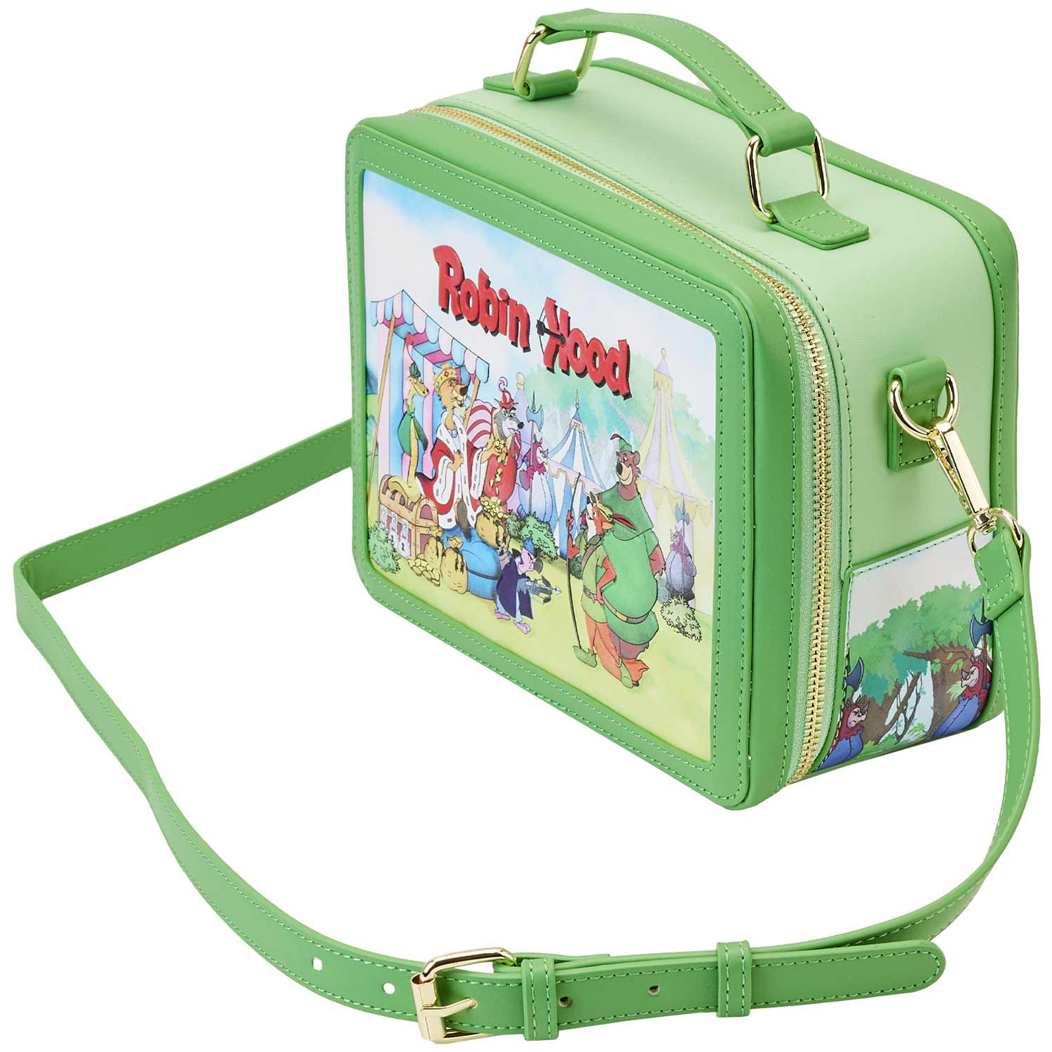 Loungefly x Disney Robin Hood Lunchbox Crossbody Bag - GeekCore