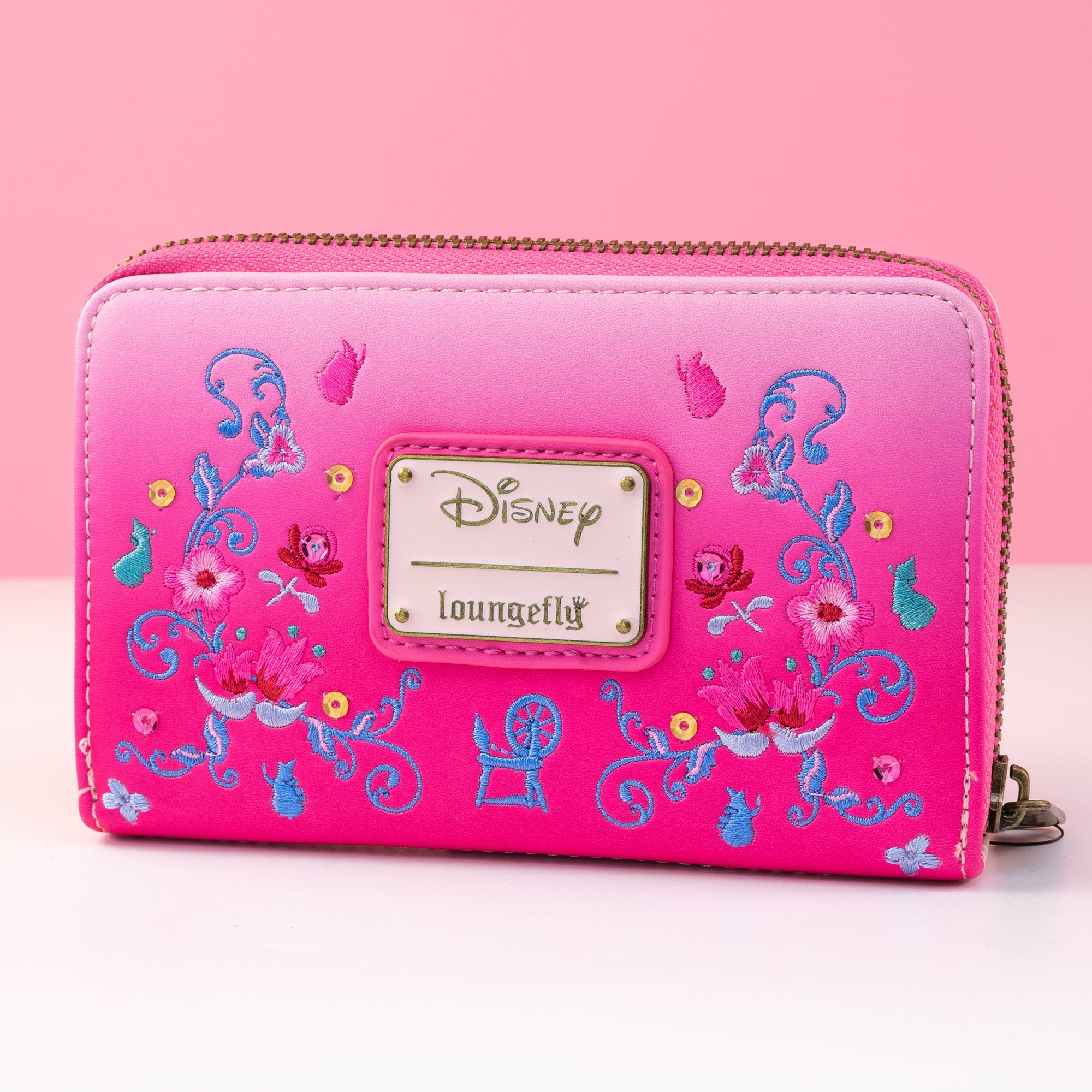 Loungefly x Disney Sleeping Beauty Aurora Die Cut Window Purse - GeekCore