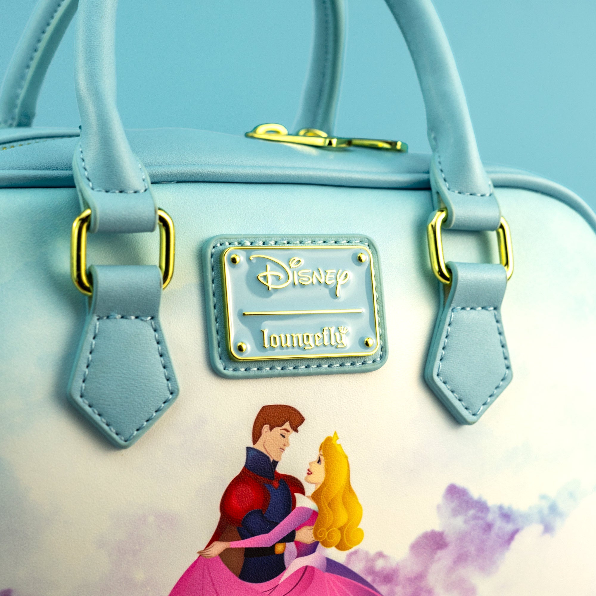 Loungefly x Disney Sleeping Beauty Aurora's Castle Crossbody Bag - GeekCore