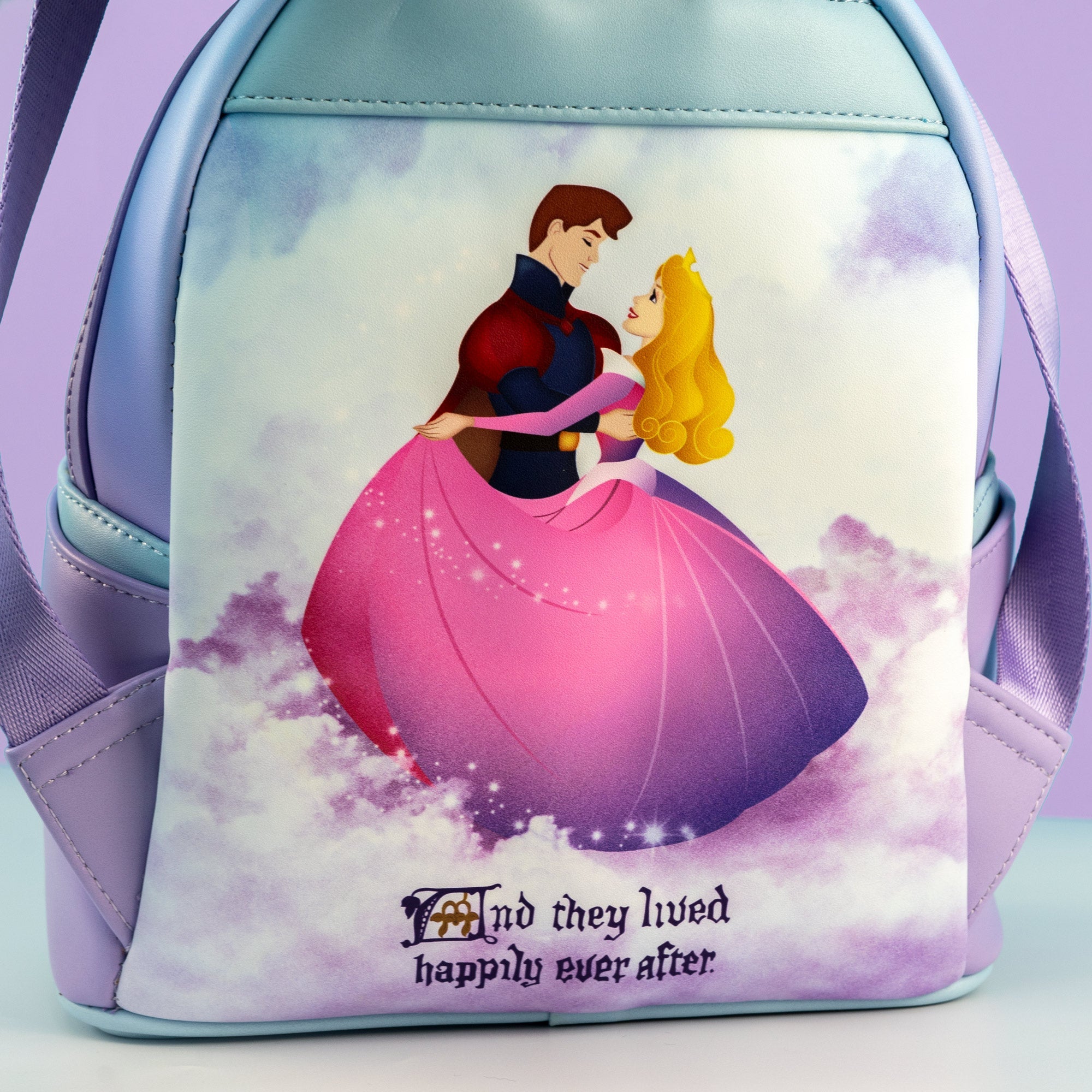 Loungefly x Disney Sleeping Beauty Aurora's Castle Mini Backpack - GeekCore