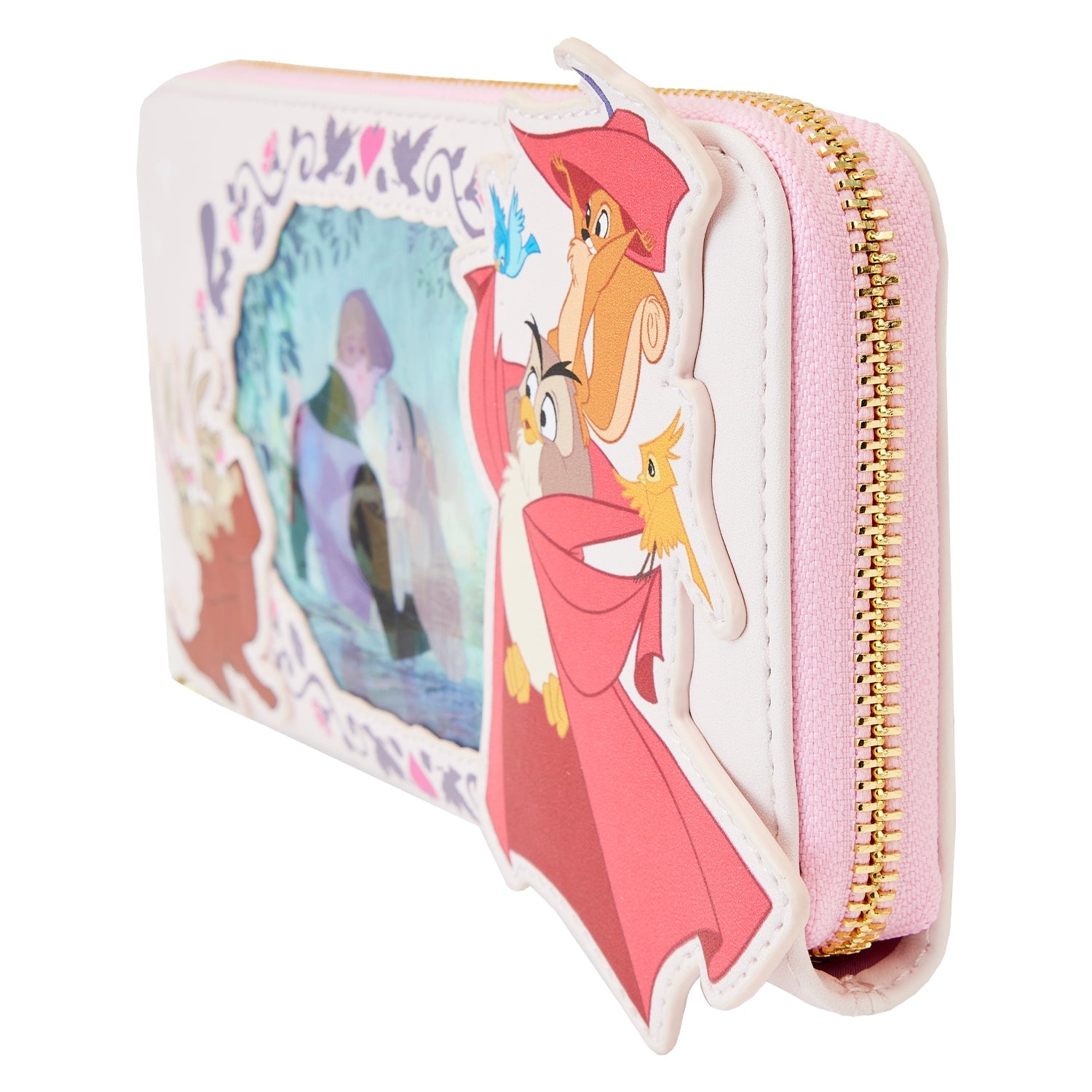 Loungefly x Disney Sleeping Beauty Lenticular Wristlet - GeekCore