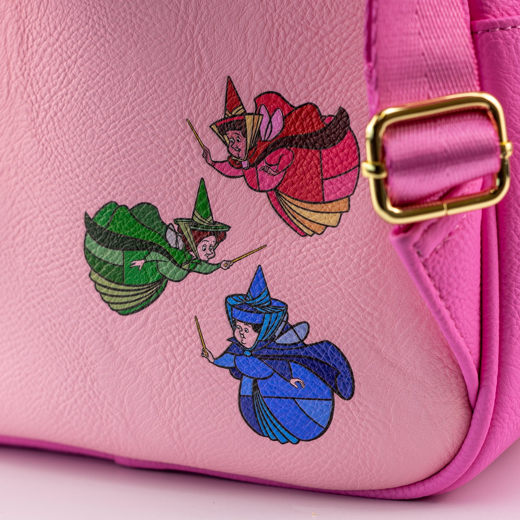 Loungefly x Disney Sleeping Beauty Stained Glass Mini Backpack - GeekCore