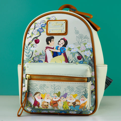 Loungefly Disney Snow White & The Seven Dwarfs Pastel Dwarfs Mini Backpack BNWT cheapest