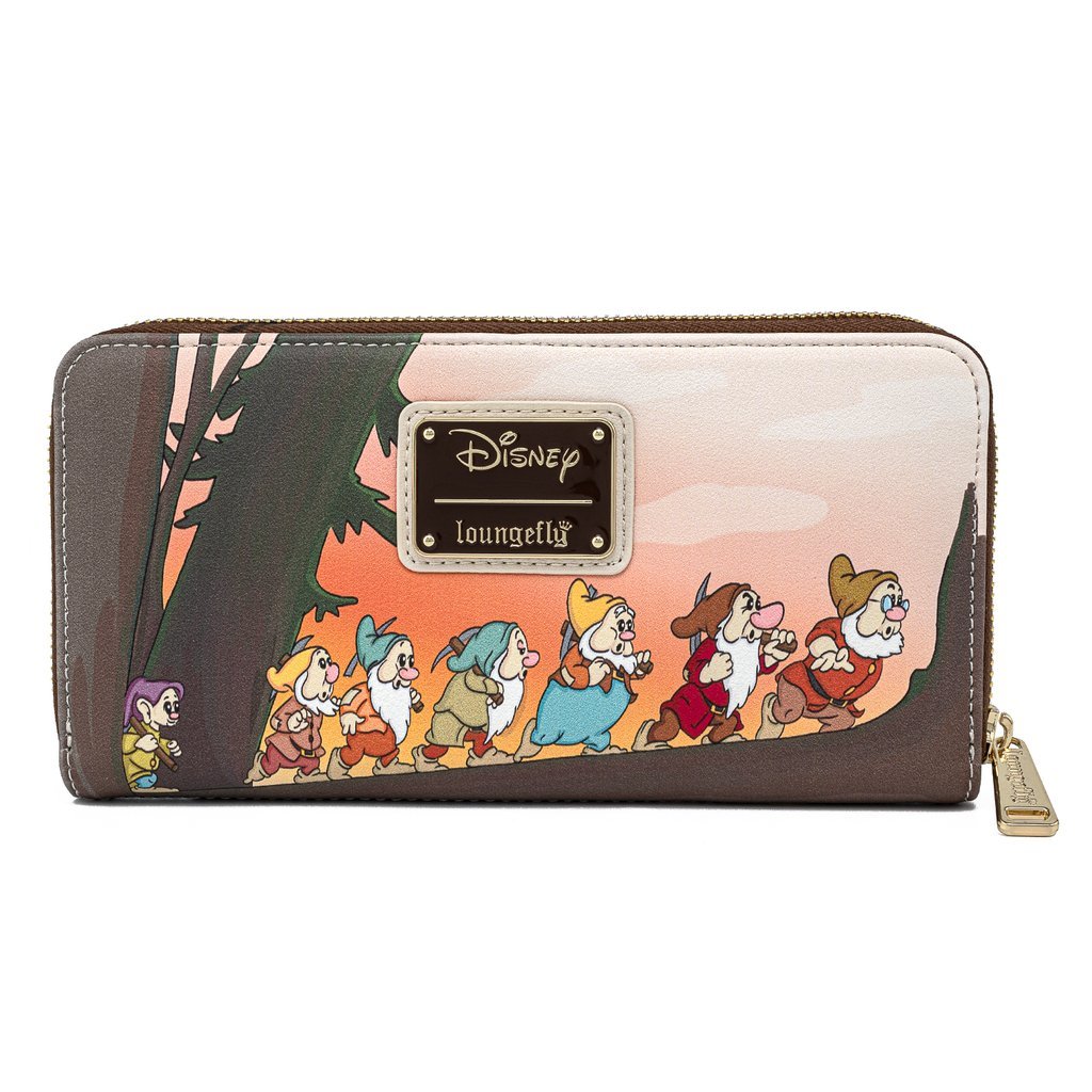 Loungefly x Disney Snow White and the Seven Dwarfs Multi Scene Purse - GeekCore