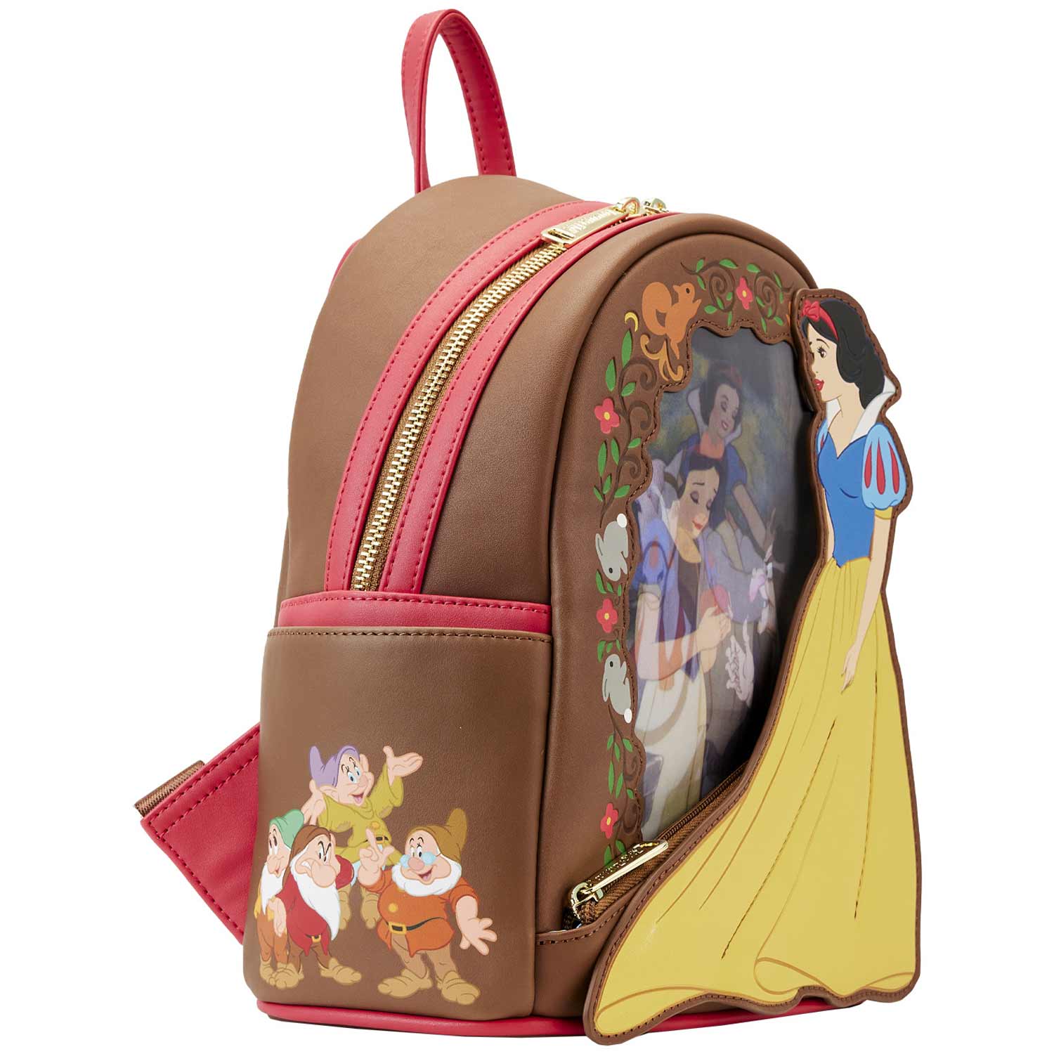Loungefly x Disney Snow White Lenticular Mini Backpack - GeekCore