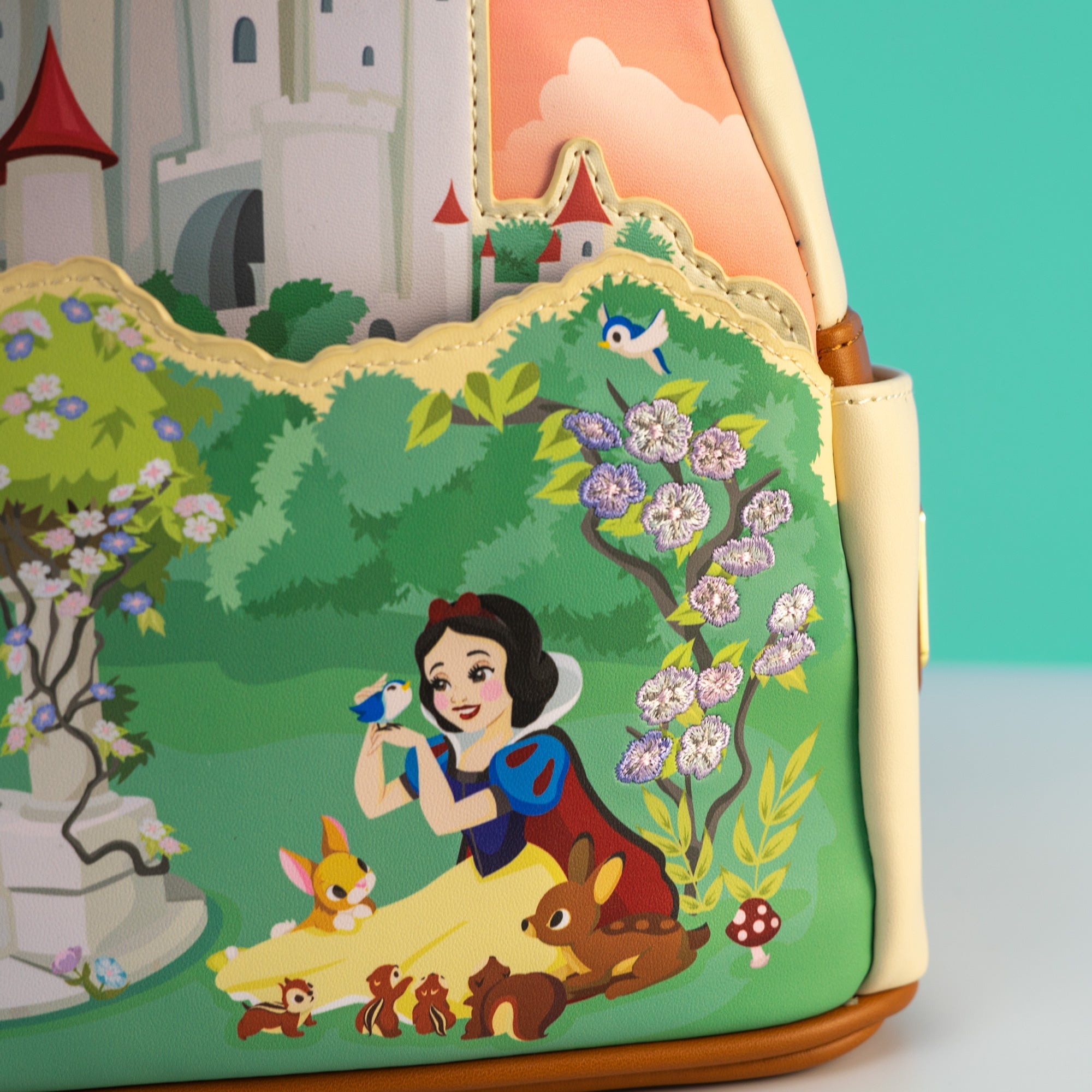 Loungefly x Disney Snow White Princess Castle Series Mini Backpack - GeekCore