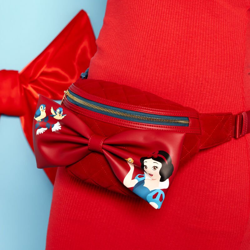 Loungefly x Disney Snow White Velvet Belt Bag Bum Bag