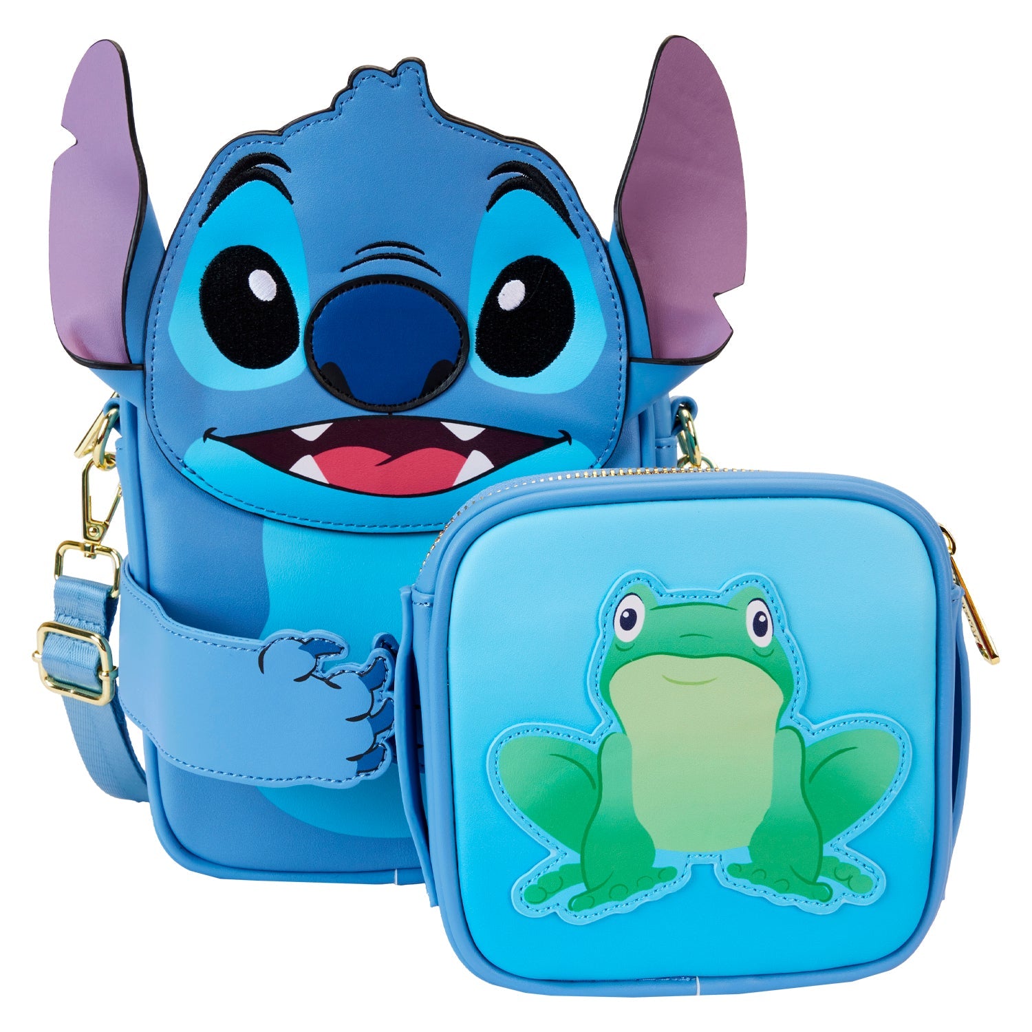 Loungefly x Disney Stitch Camping Crossbuddies Bag - GeekCore