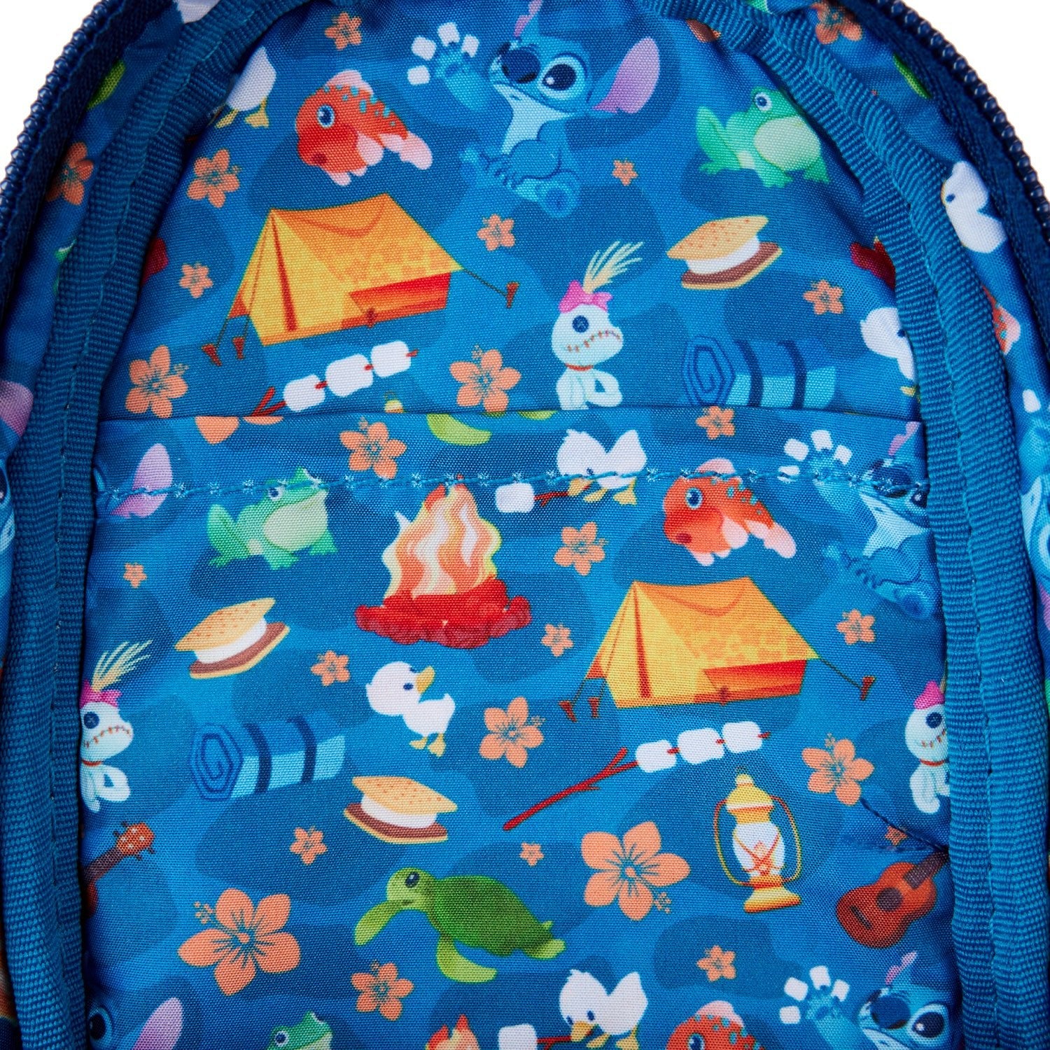Loungefly x Disney Stitch Camping Cuties Mini Backpack Pencil Case - GeekCore