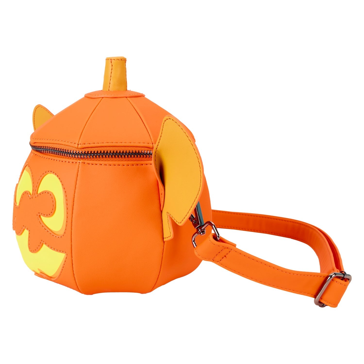 Loungefly x Disney Stitch Figural Pumpkin Crossbody Bag - GeekCore