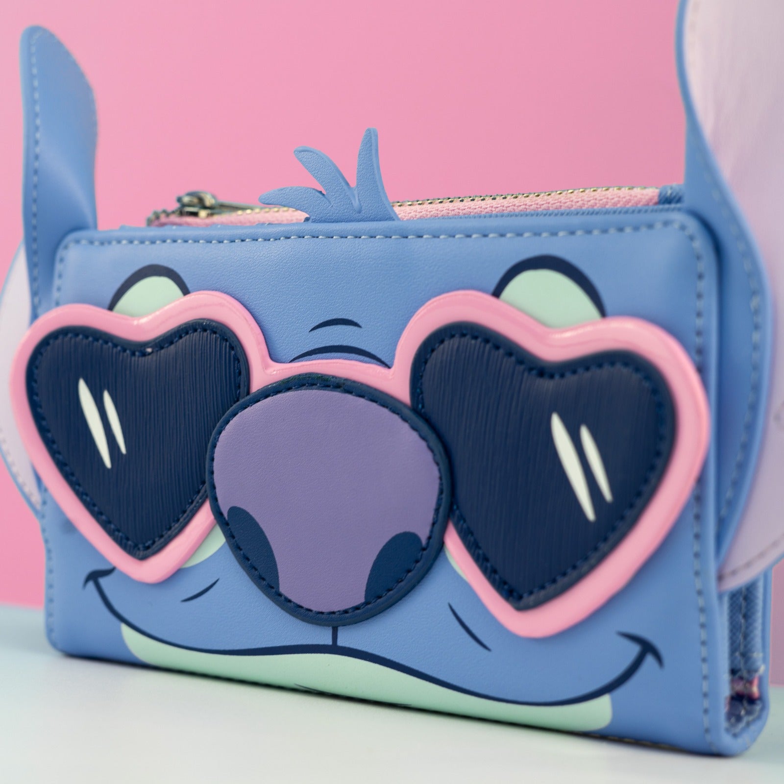 Loungefly x Disney Stitch Heart Sunglasses Purse - GeekCore