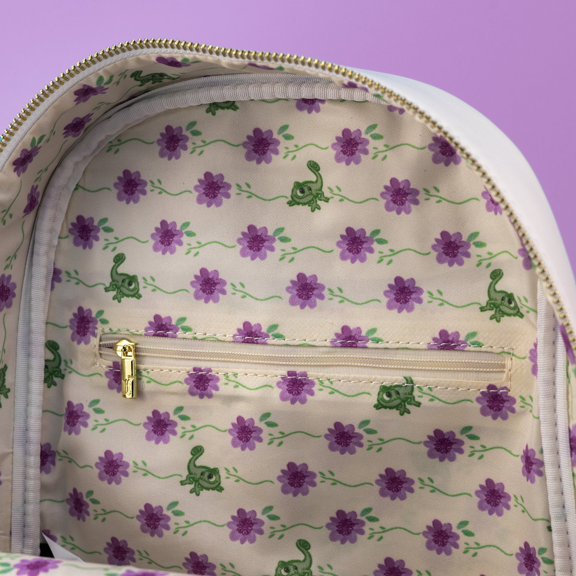 Loungefly x Disney Tangled Rapunzel Tower Scene Mini Backpack - GeekCore