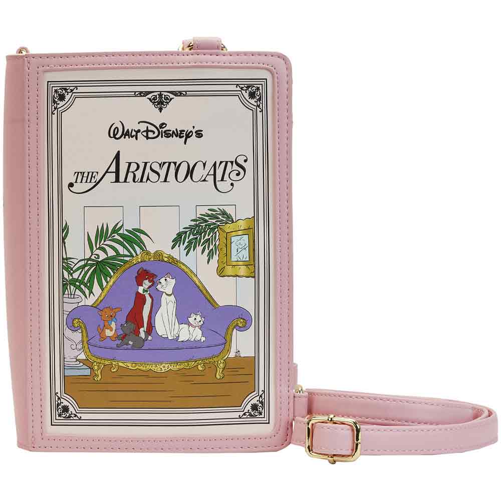 Loungefly x Disney The Aristocats Book Convertible Crossbody Bag - GeekCore