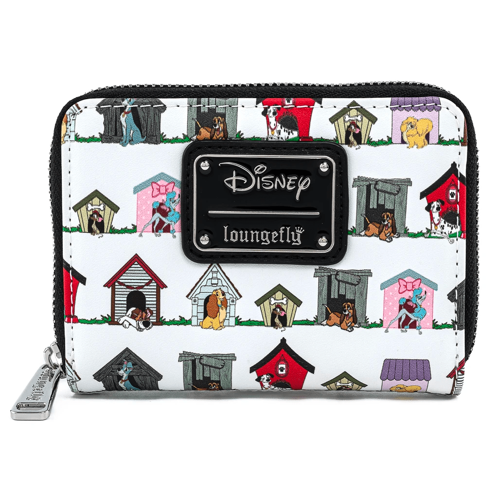 Loungefly x Disney the Dogs of Disney Zip Around Purse - GeekCore