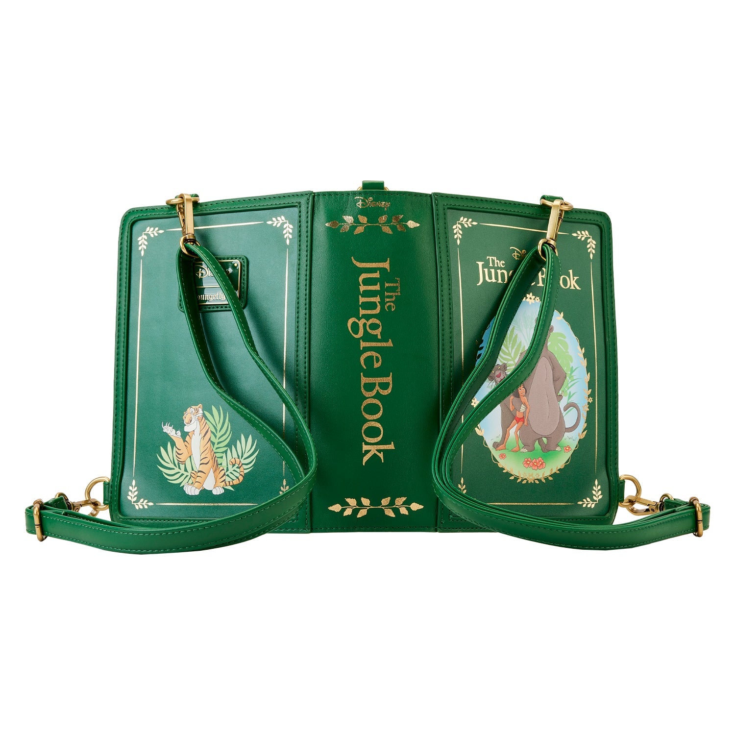 Loungefly x Disney The Jungle Book Convertible Book Crossbody Bag - GeekCore