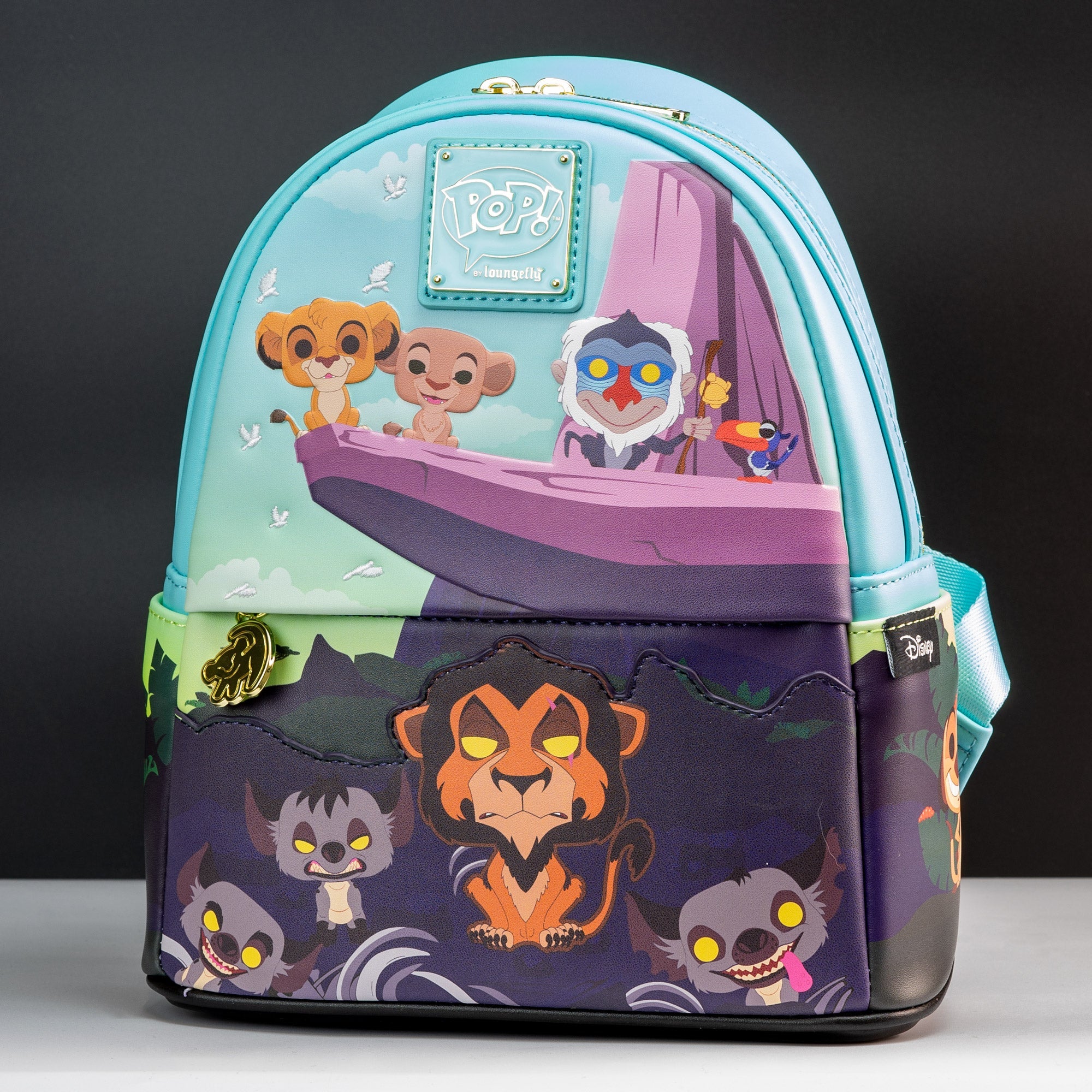 Loungefly x Disney The Lion King Pride Rock Mini Backpack - GeekCore